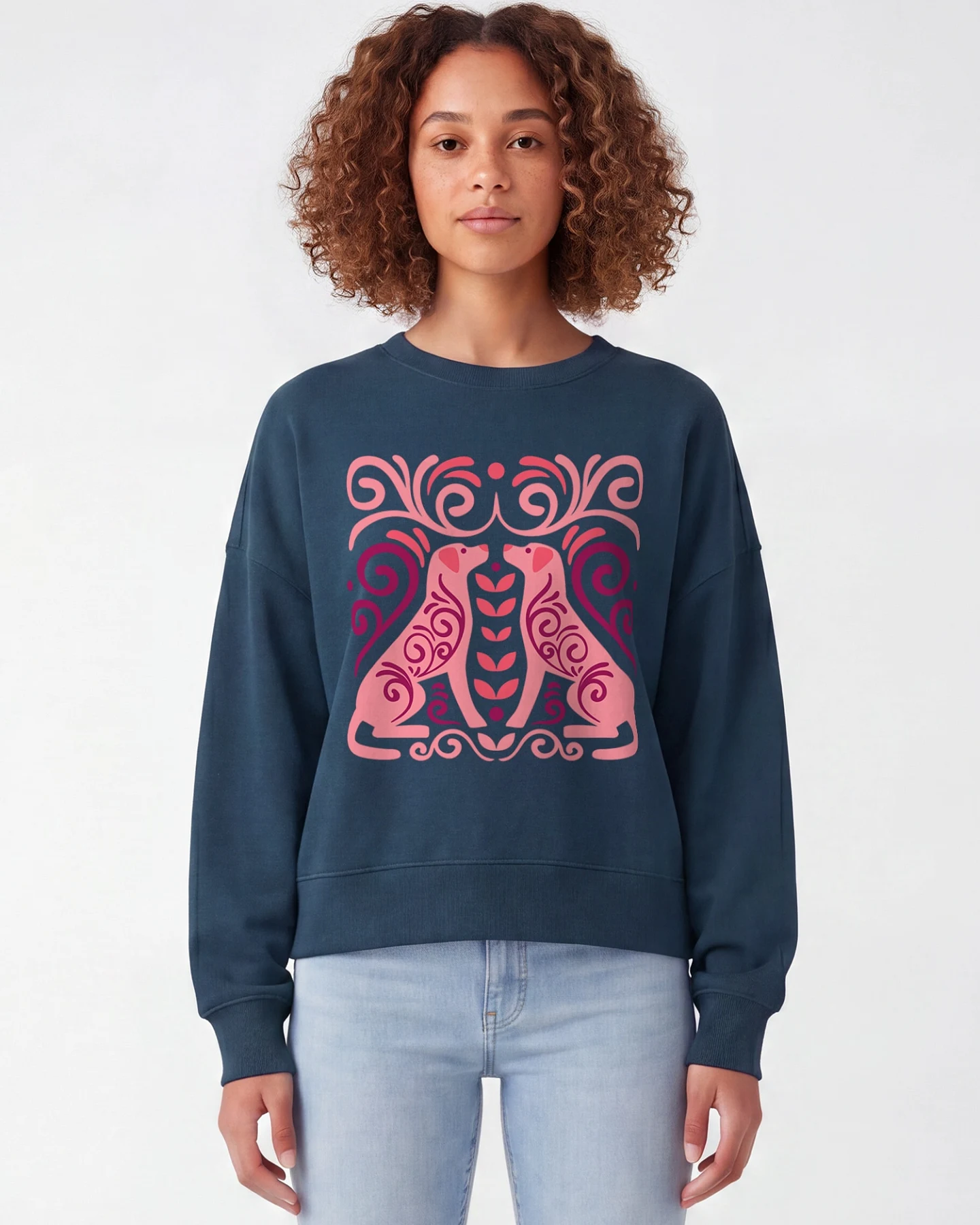 Watapparel Sweatshirt Hundeliebe – Ansicht 2
