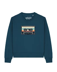 Produktseite: Watapparel Sweatshirt Retro Kassette