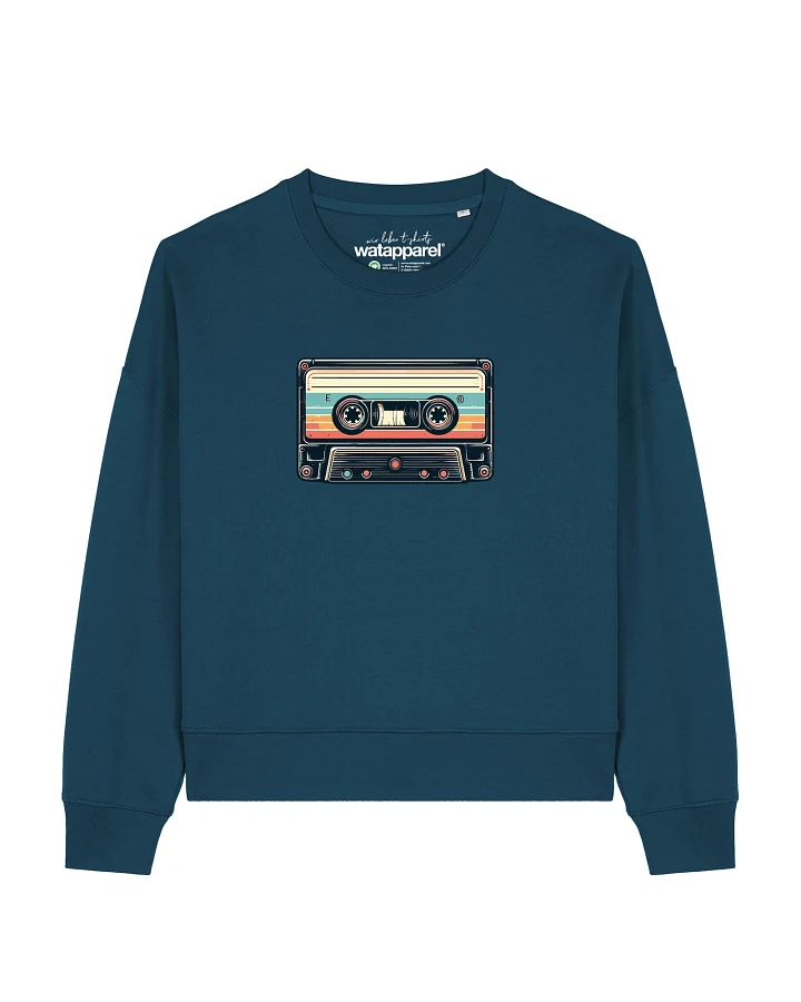 Watapparel Sweatshirt Retro Kassette