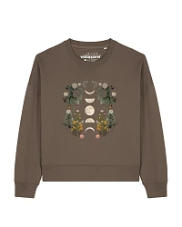 Produktseite: Watapparel Sweatshirt Moonphases & Flowers
