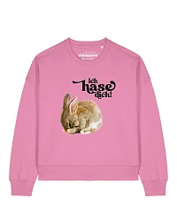 Produktseite: Watapparel Sweatshirt Ich Hase Dich!