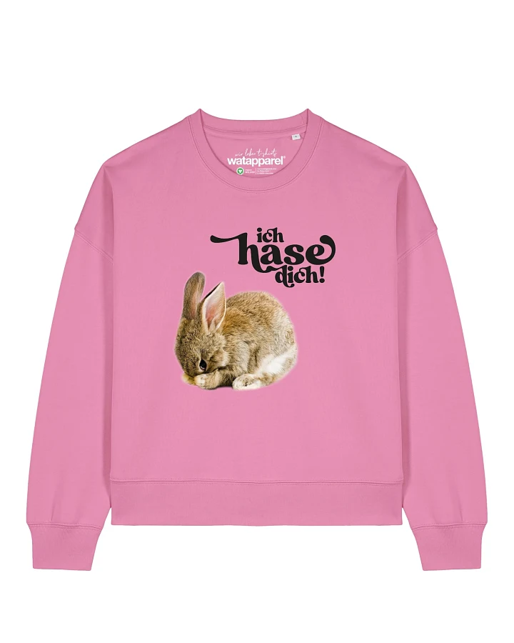Watapparel Sweatshirt Ich Hase Dich!
