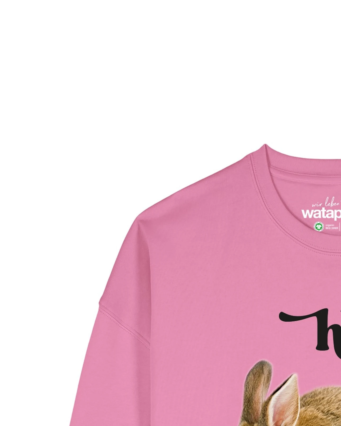 Watapparel Sweatshirt Ich Hase Dich! – Ansicht 3