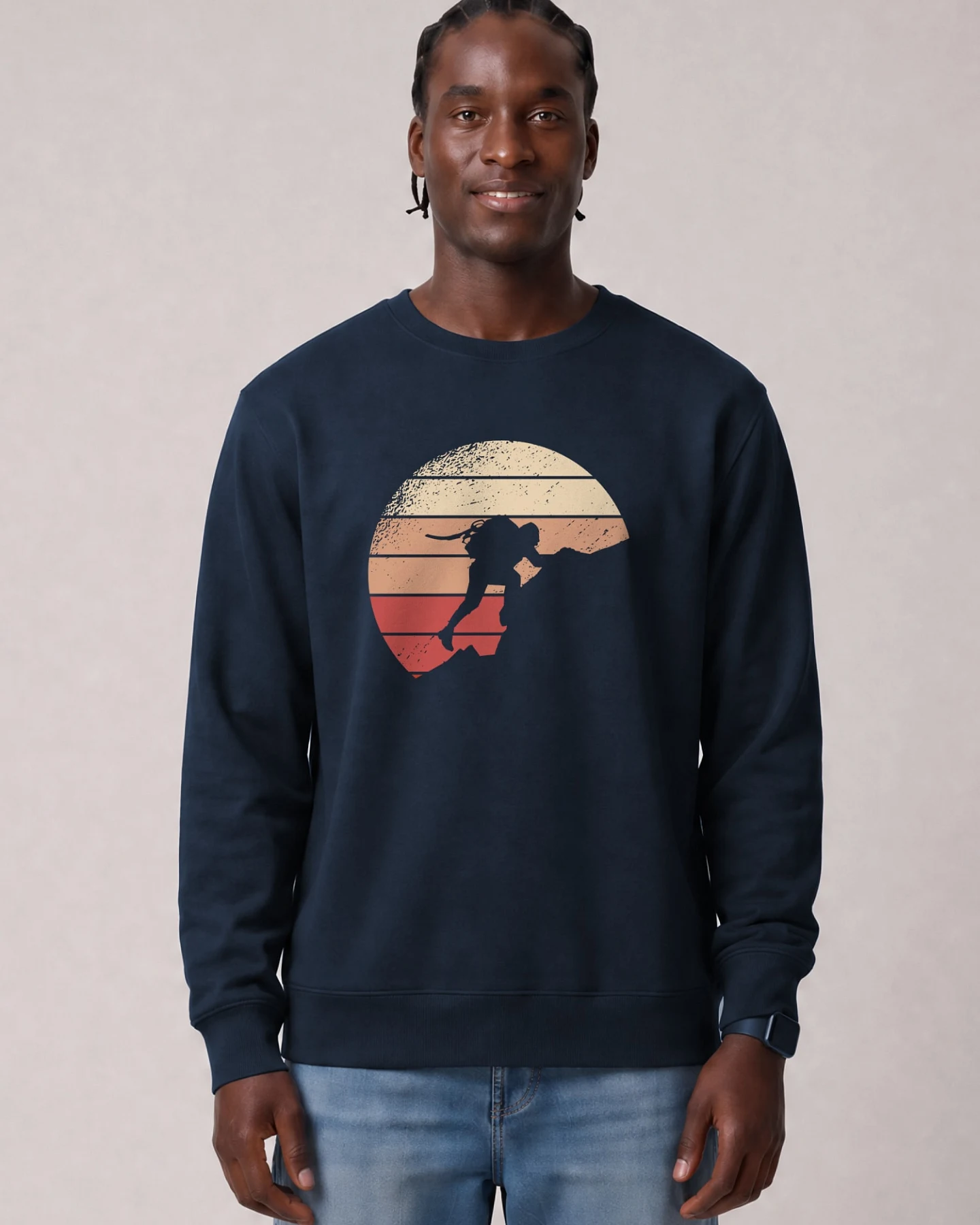 Watapparel Sweatshirt Mountain Climbing – Ansicht 2
