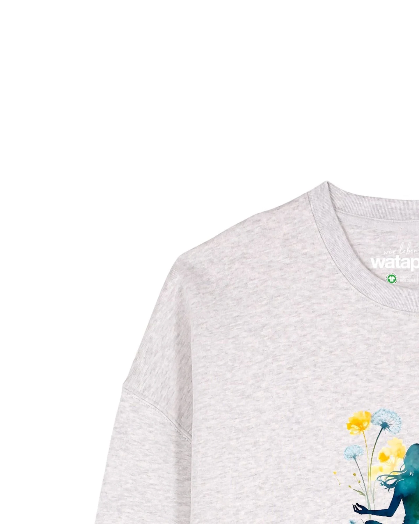Watapparel Sweatshirt Yoga & Meditation – Ansicht 3