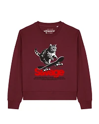 Produktseite: Watapparel Sweatshirt Savage Cat