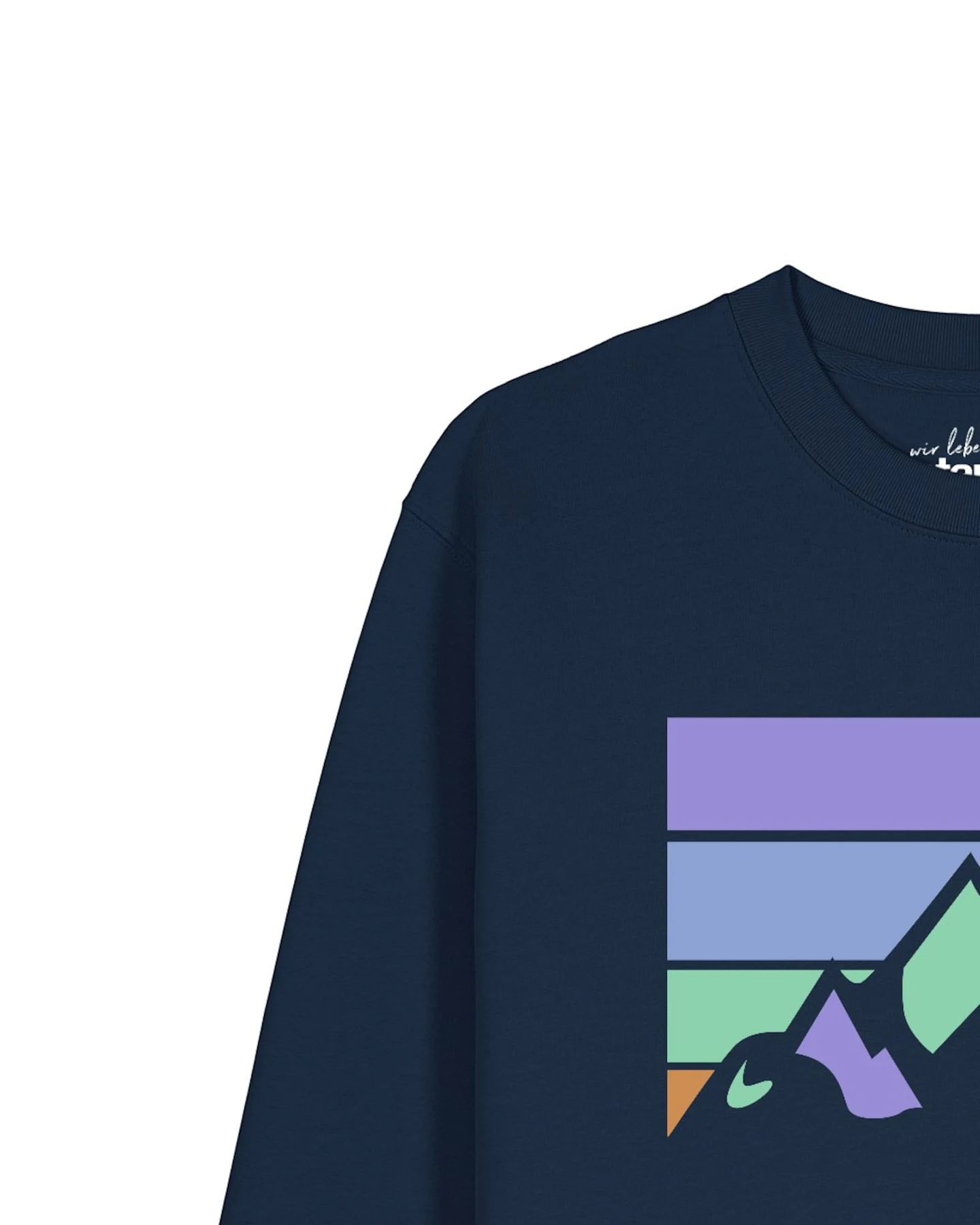 Watapparel Sweatshirt Retro Landscape – Ansicht 3
