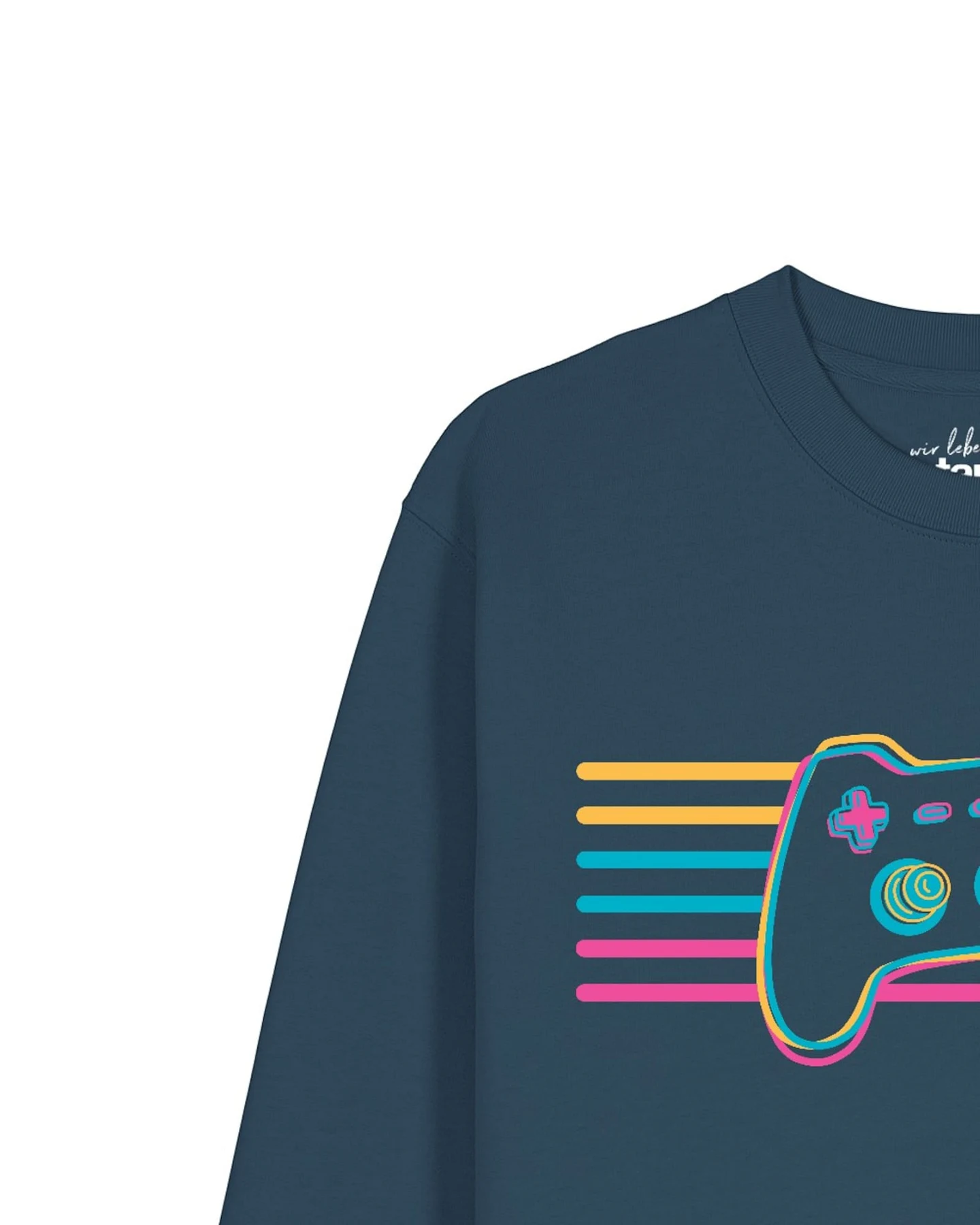 Watapparel Sweatshirt Retro Joystick – Ansicht 3
