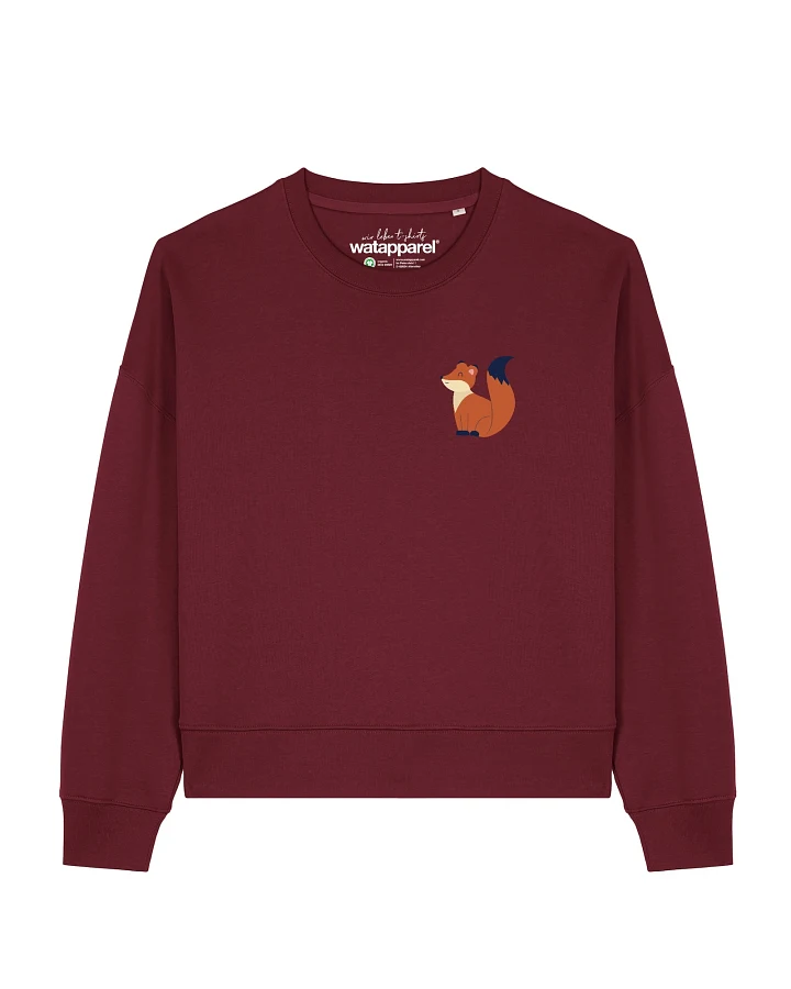 Watapparel Sweatshirt Cute Fox