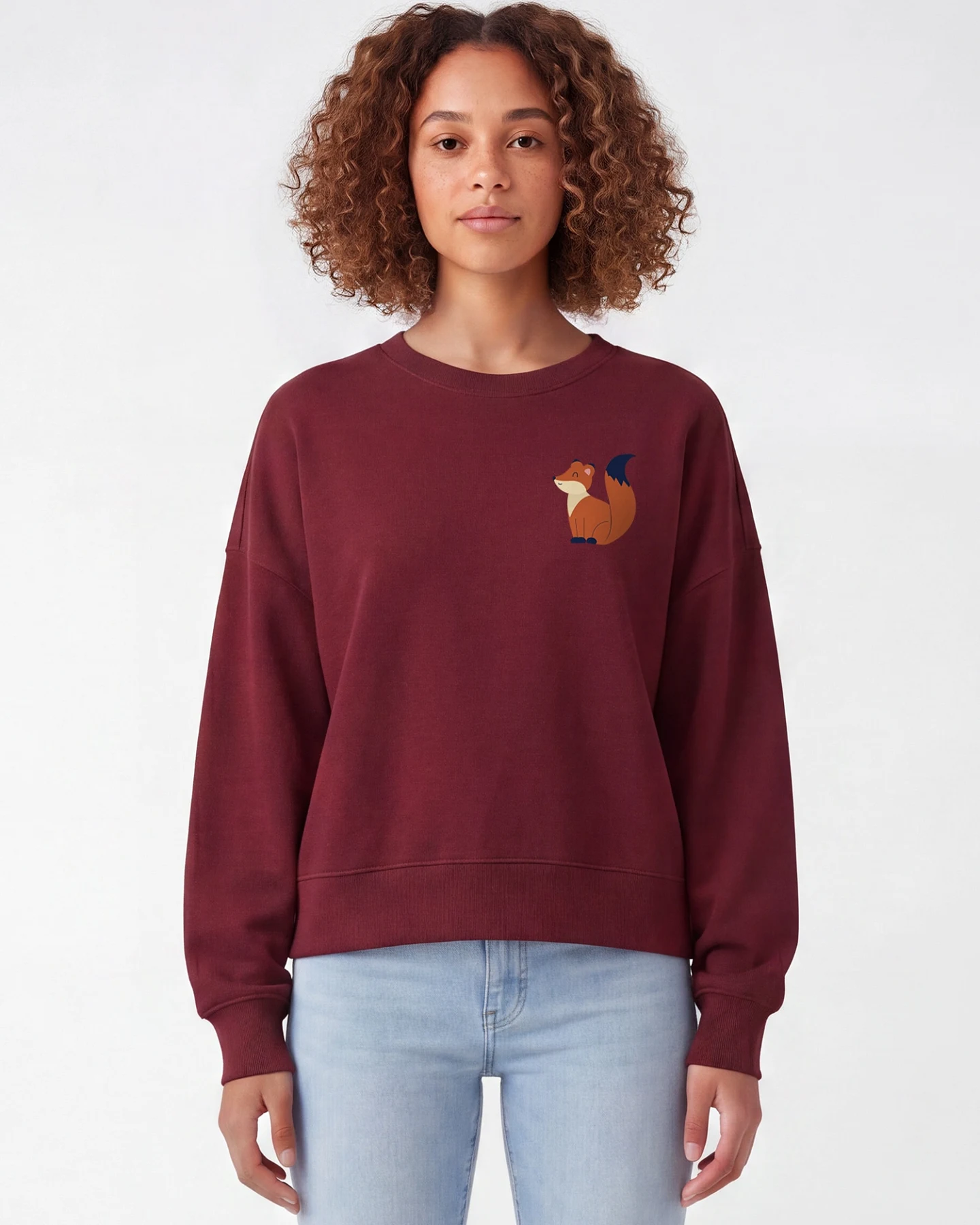 Watapparel Sweatshirt Cute Fox – Ansicht 2