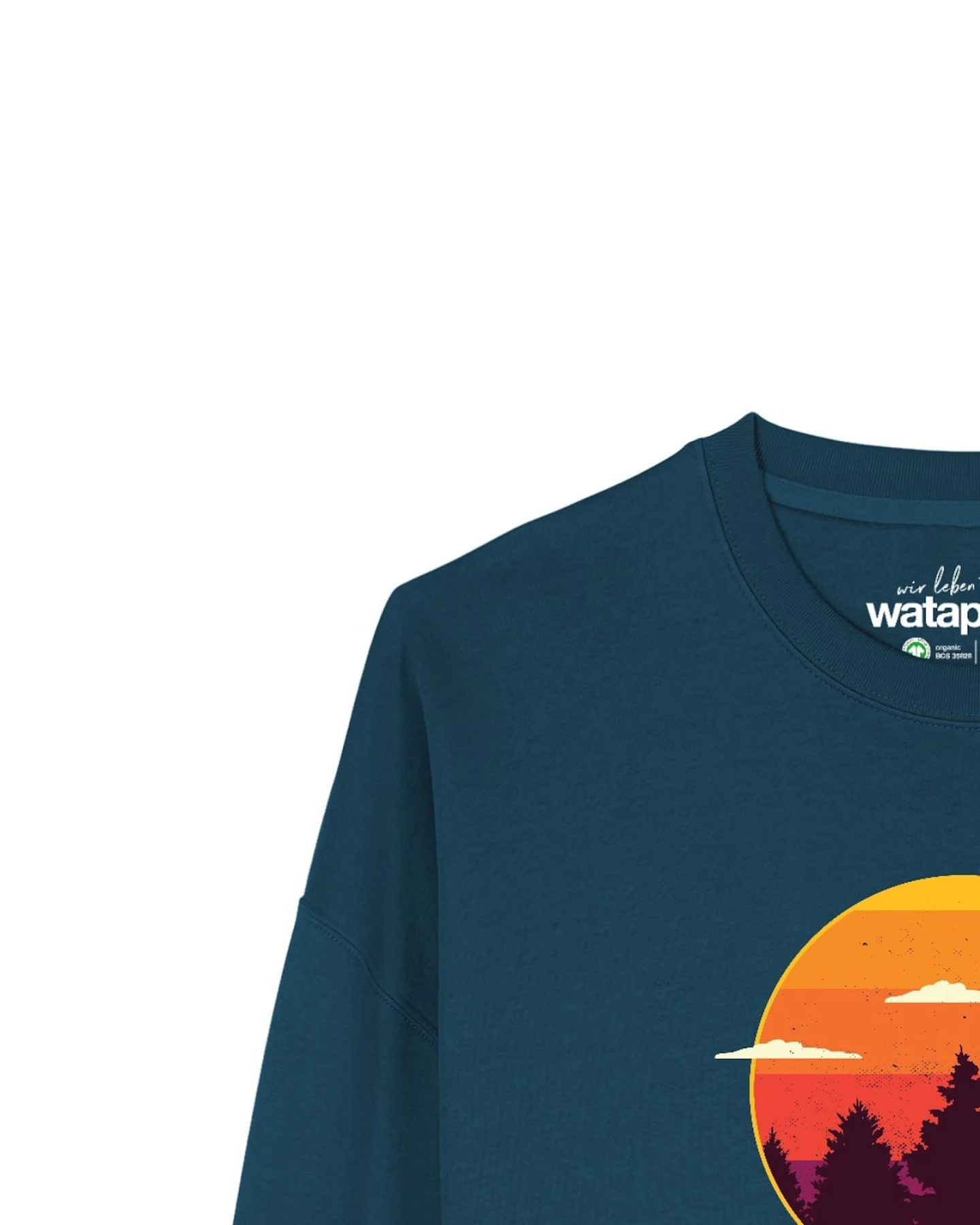 Watapparel Sweatshirt Sunset Forest – Ansicht 3