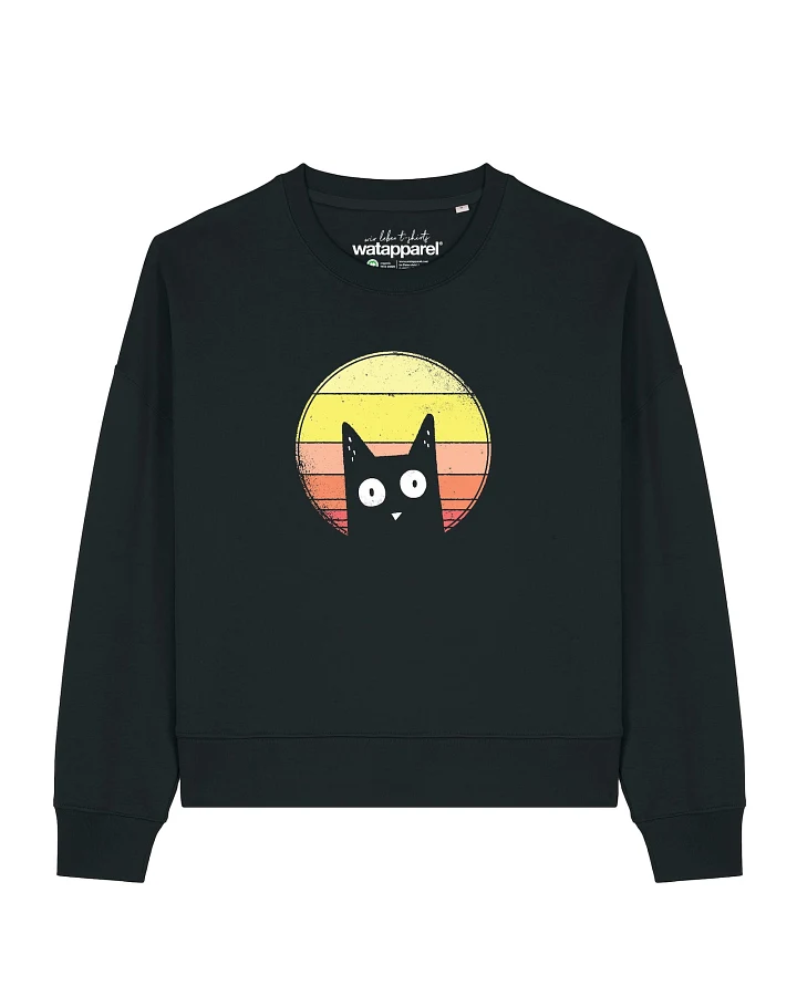 Produktseite: Watapparel Sweatshirt Sunset Cat
