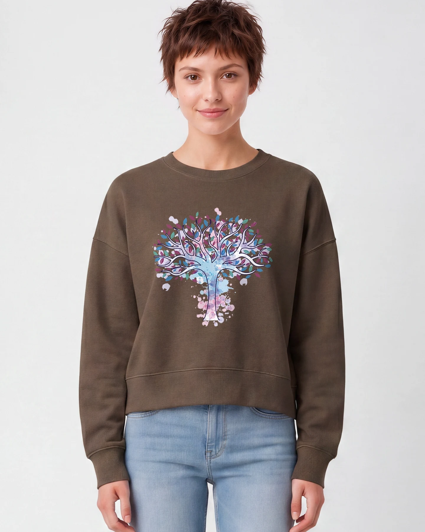 Watapparel Sweatshirt Tree Of Life – Ansicht 2