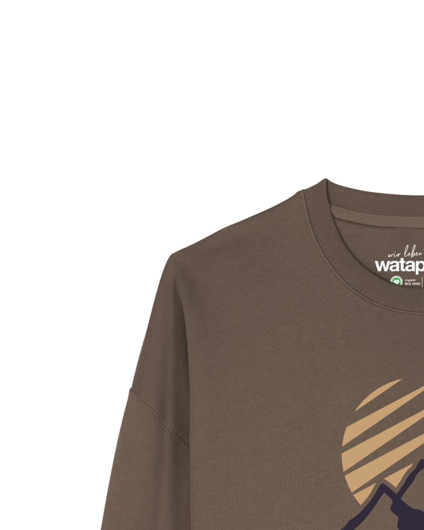 Watapparel Sweatshirt Mountain And Sun – Ansicht 3