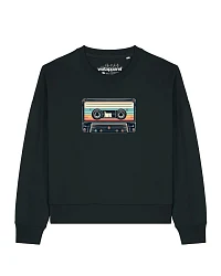 Produktseite: Watapparel Sweatshirt Retro Kassette