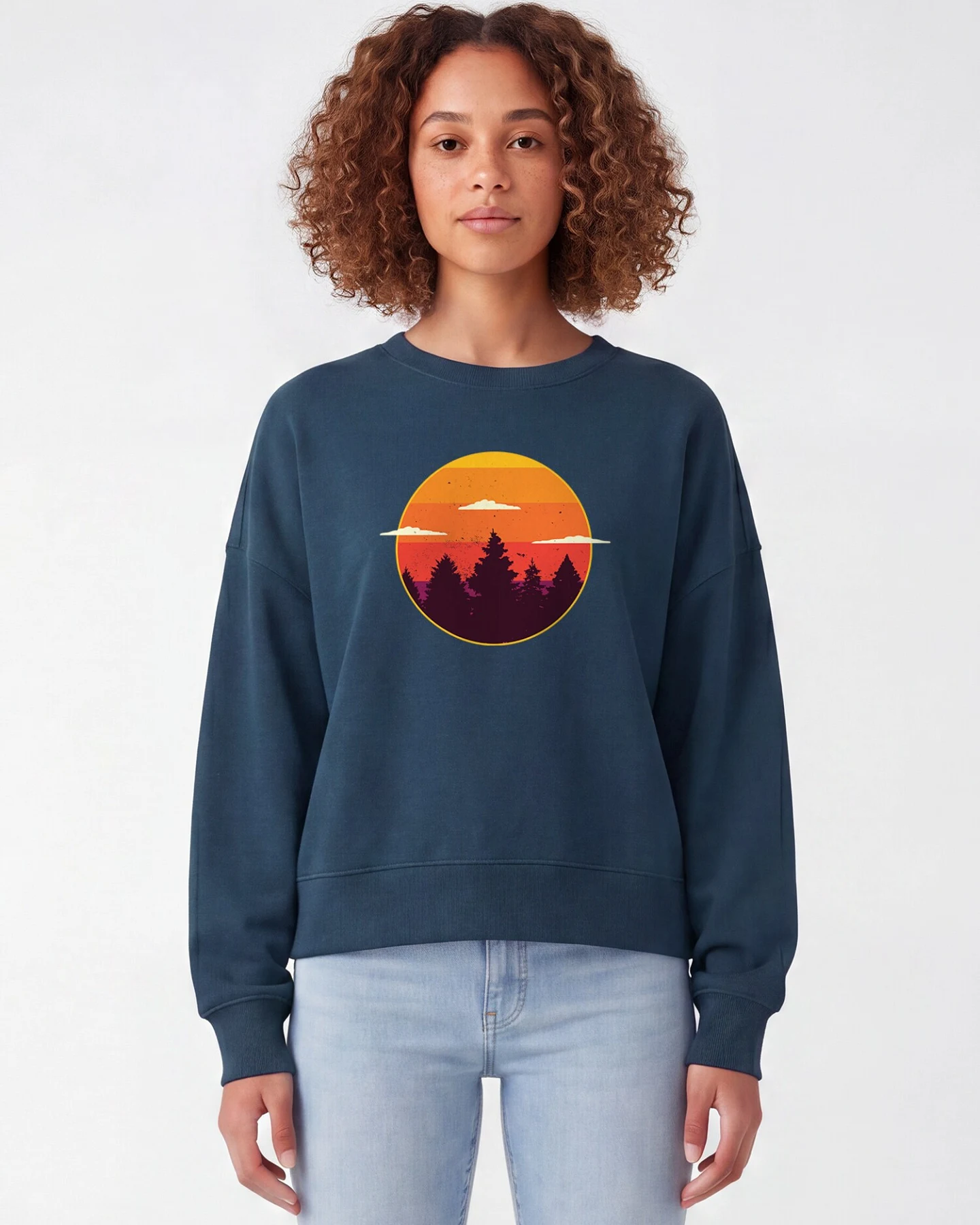 Watapparel Sweatshirt Sunset Forest – Ansicht 2