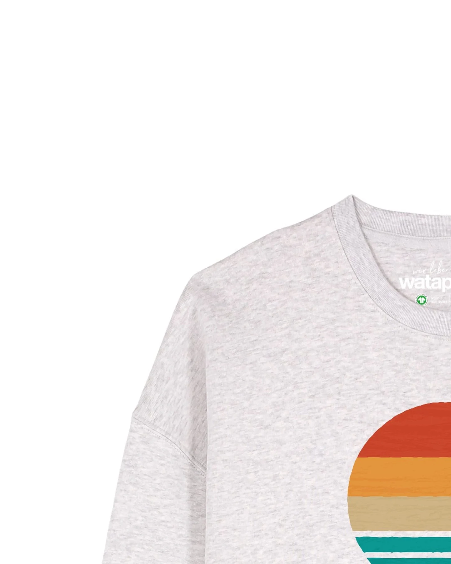 Watapparel Sweatshirt Retro Sunset Ocean – Ansicht 3