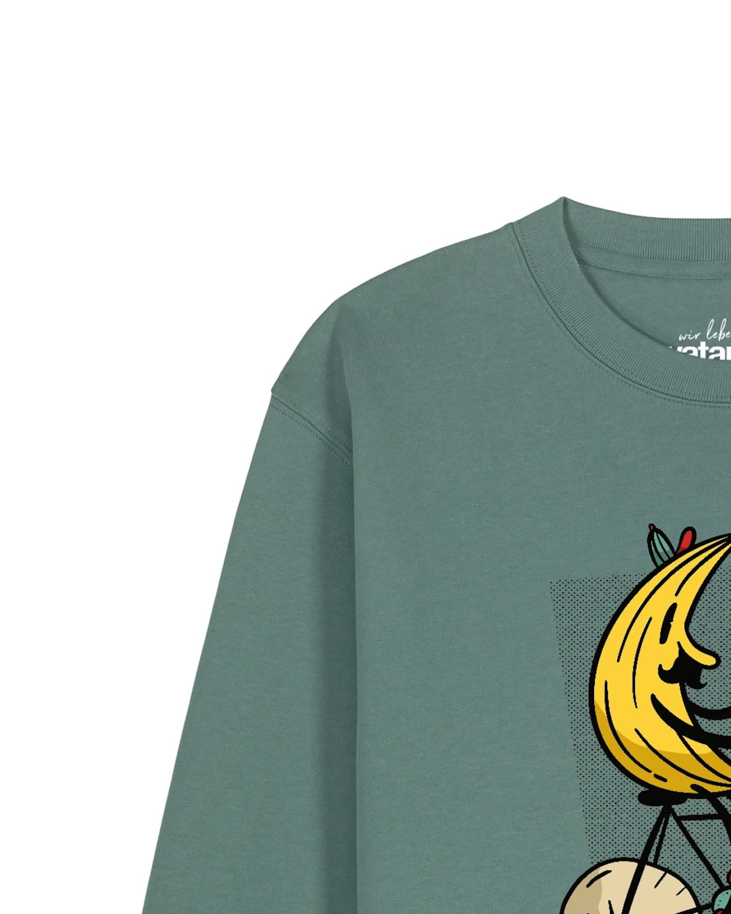 Watapparel Sweatshirt Banana Rider – Ansicht 3