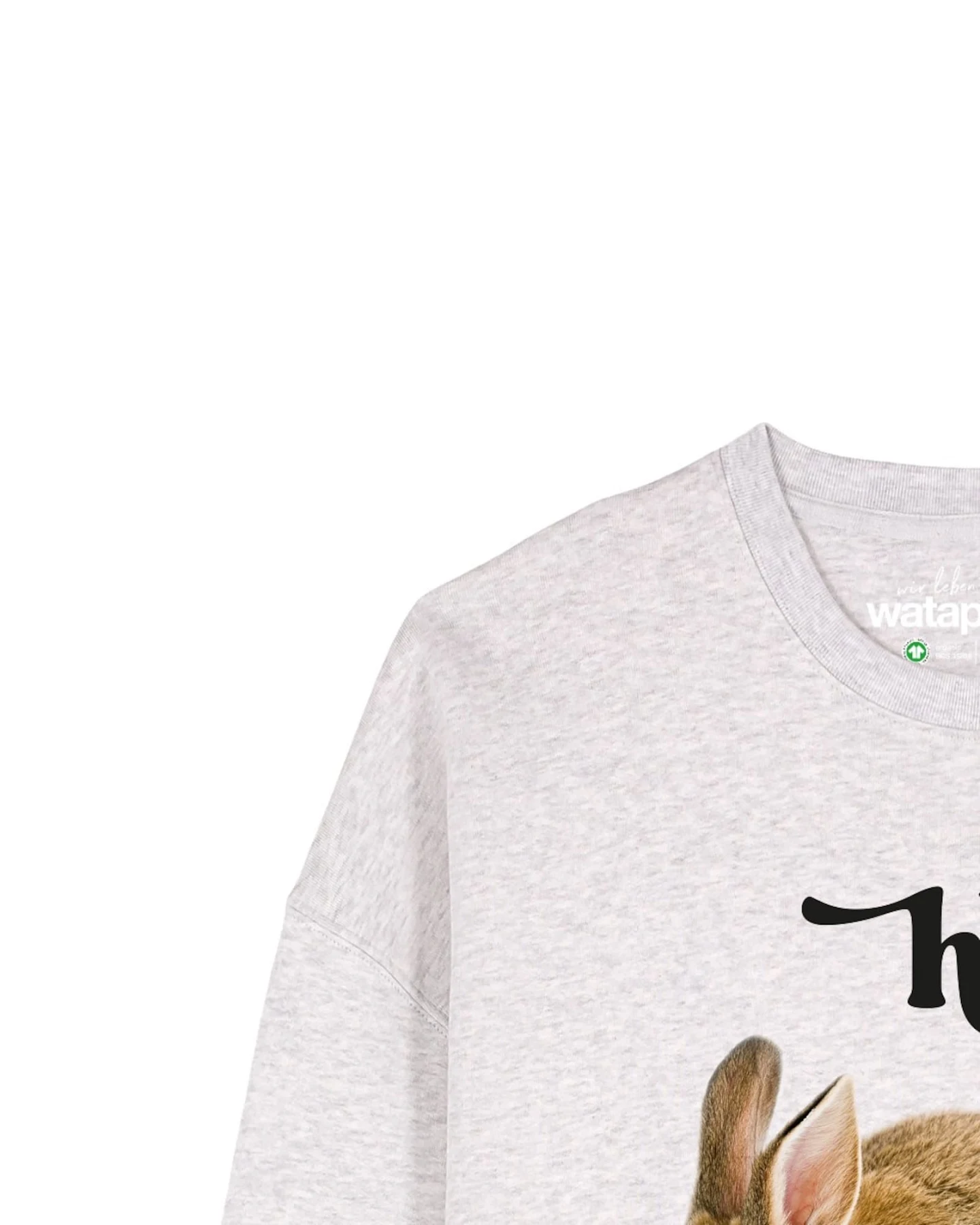 Watapparel Sweatshirt Ich Hase Dich! – Ansicht 3