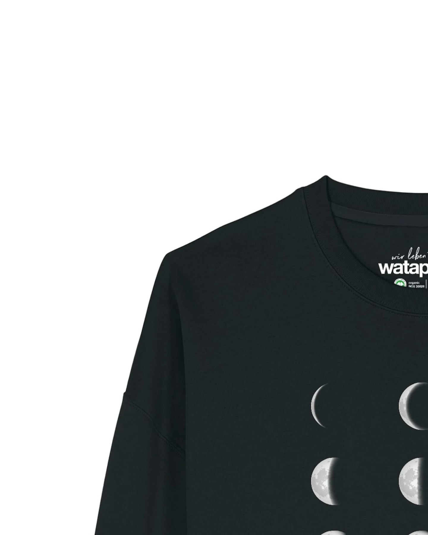 Watapparel Sweatshirt Moonphases – Ansicht 3