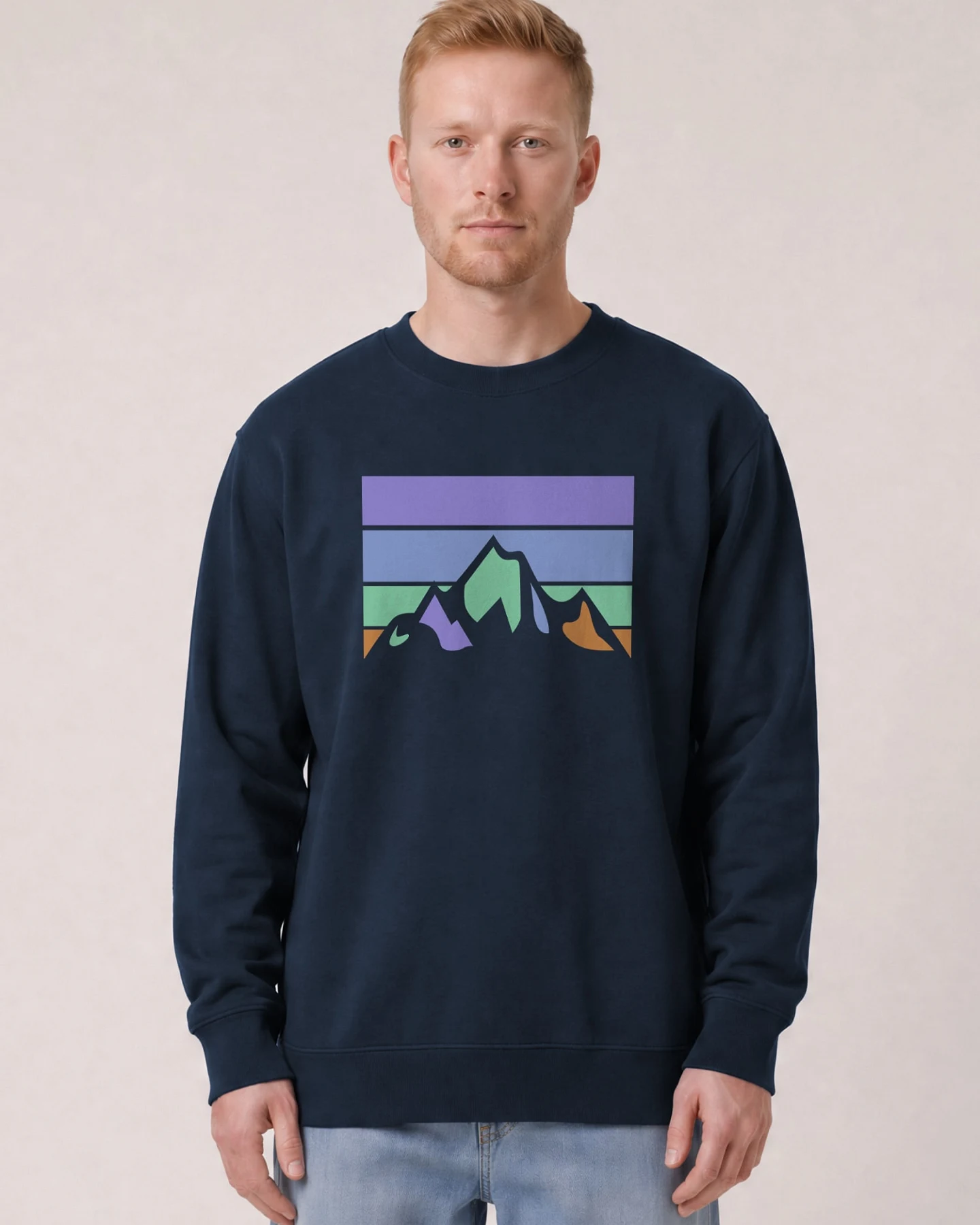 Watapparel Sweatshirt Retro Landscape – Ansicht 2