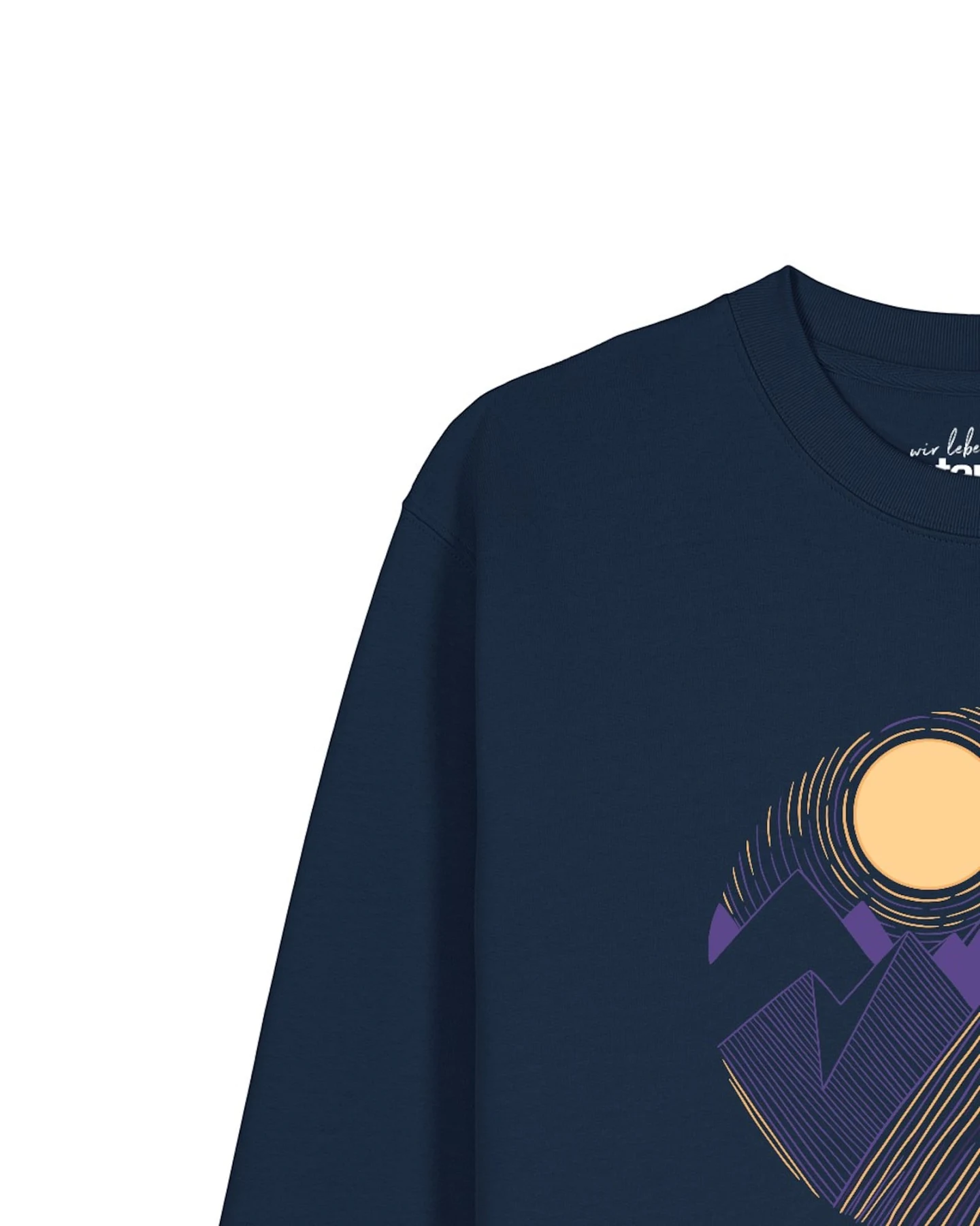 Watapparel Sweatshirt Geometric Landscape 3 – Ansicht 3