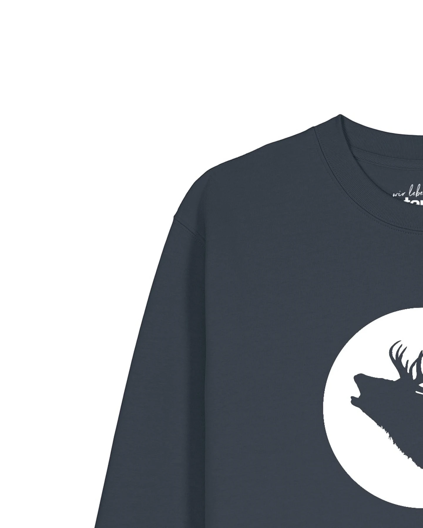 Watapparel Sweatshirt Röhrender Hirsch – Ansicht 3