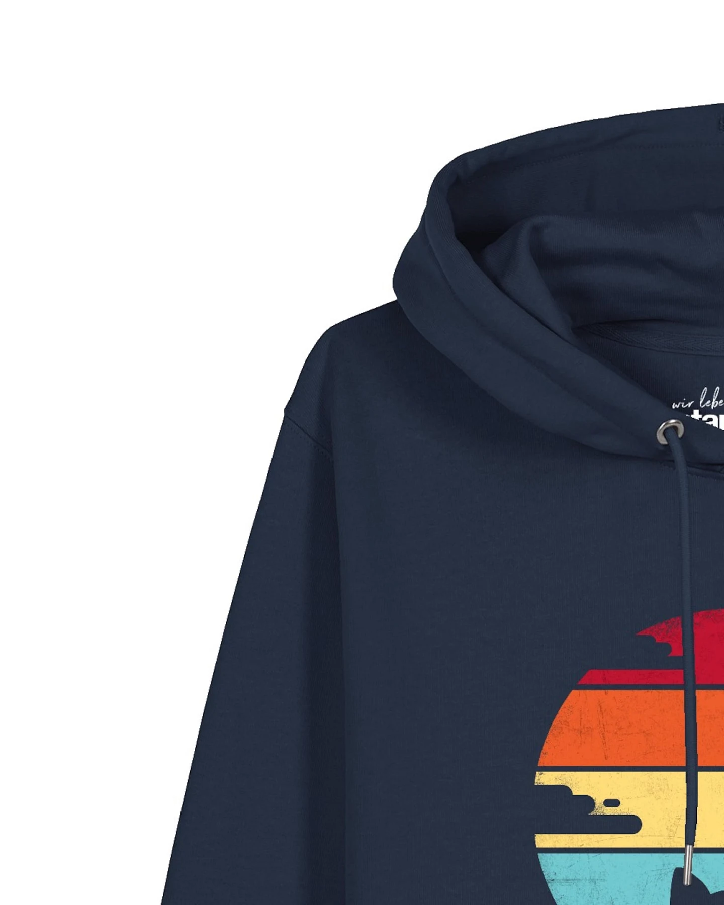 Watapparel Sweatshirt Retro Sunset Cat – Ansicht 3