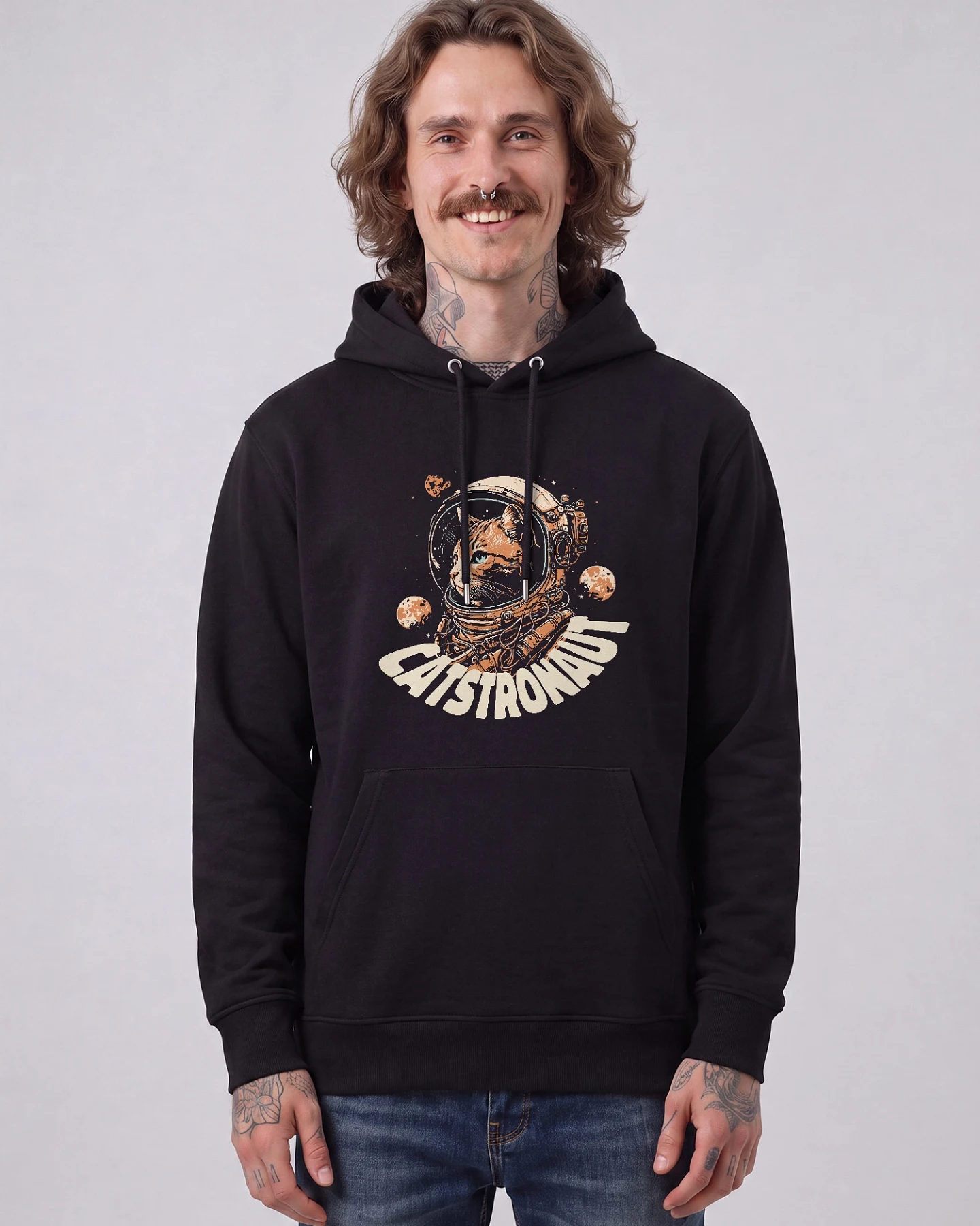 Watapparel Sweatshirt Catstronaut – Ansicht 2