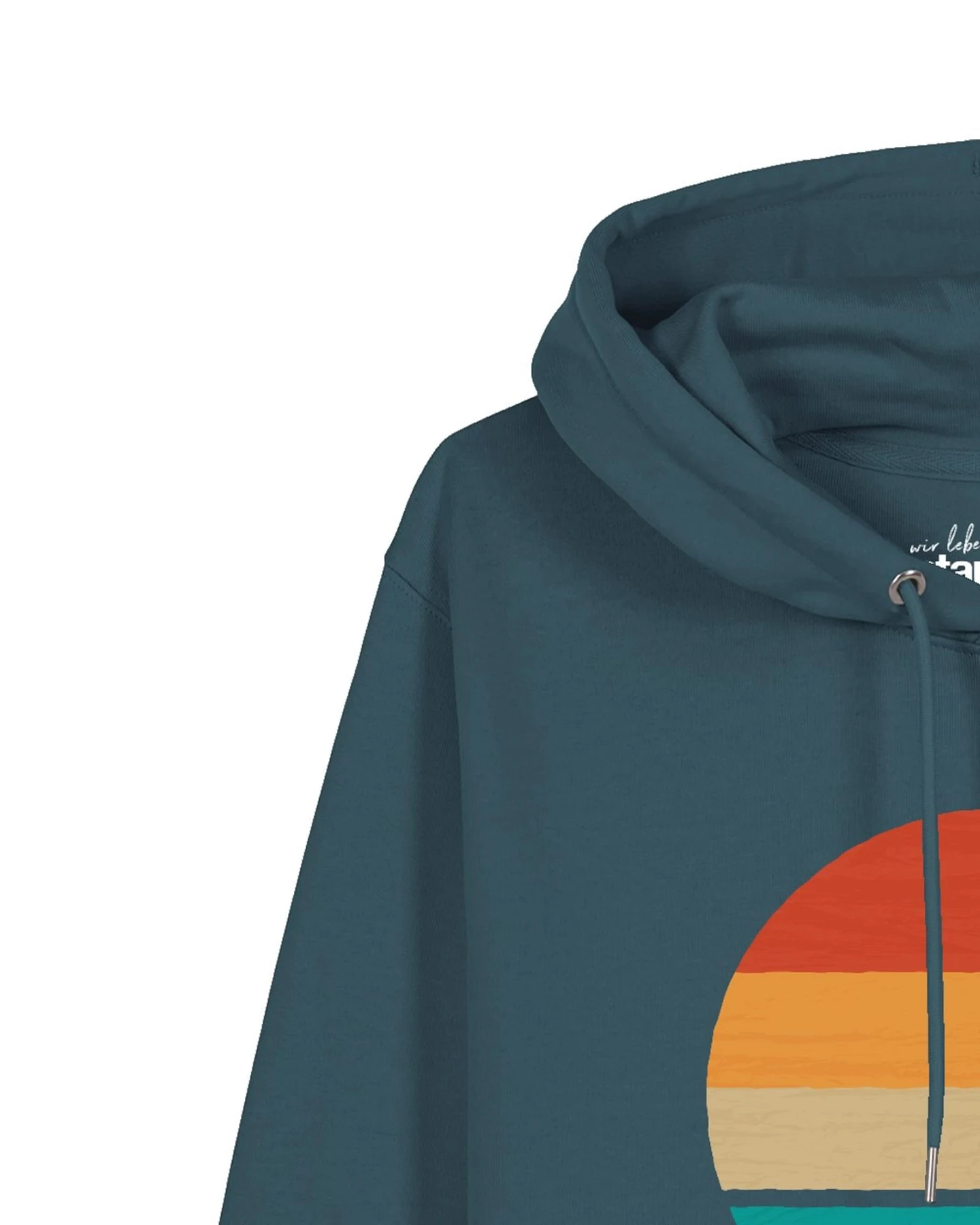 Watapparel Sweatshirt Retro Sunset Ocean – Ansicht 3