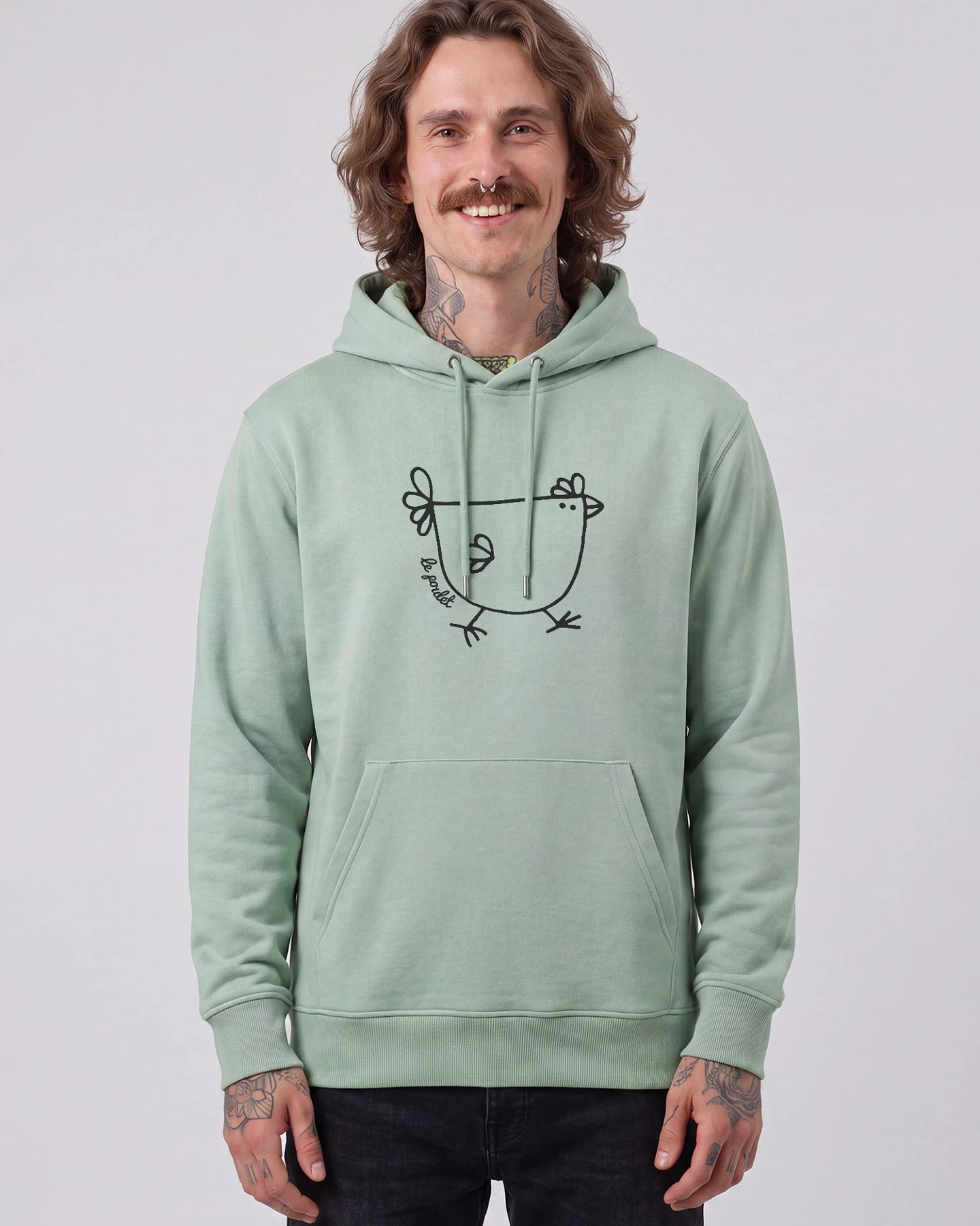 Watapparel Sweatshirt Le Poulet - Das Huhn – Ansicht 2