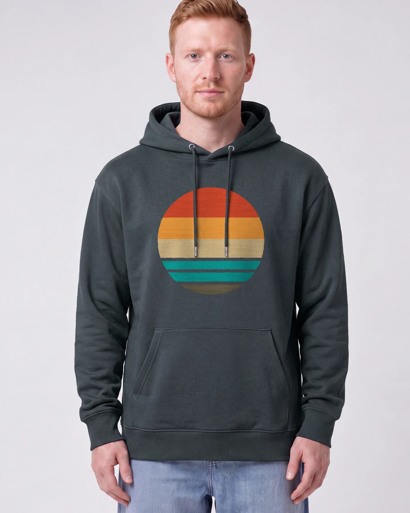 Watapparel Sweatshirt Retro Sunset Ocean – Ansicht 2