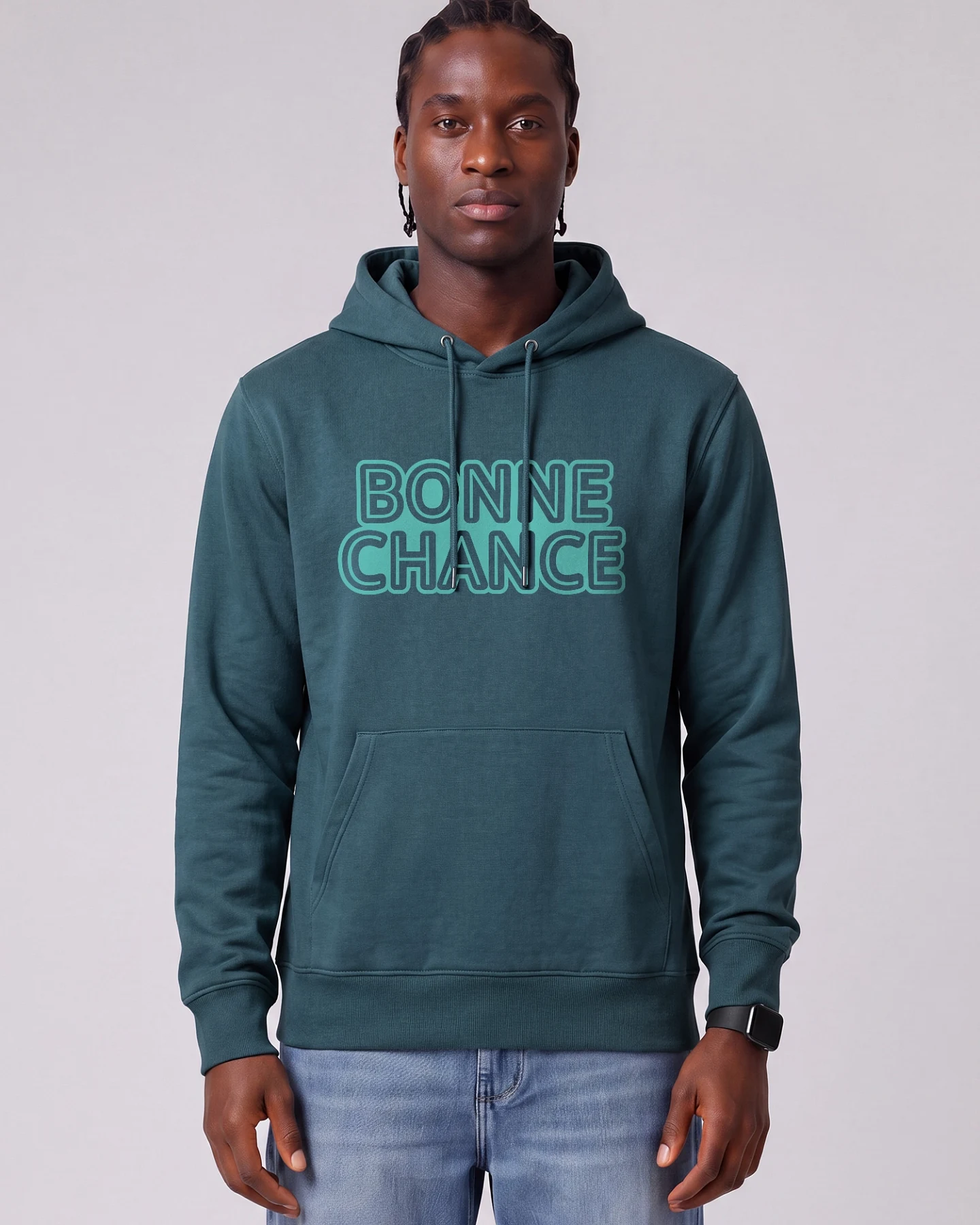 Watapparel Sweatshirt Bonne Chance – Ansicht 2