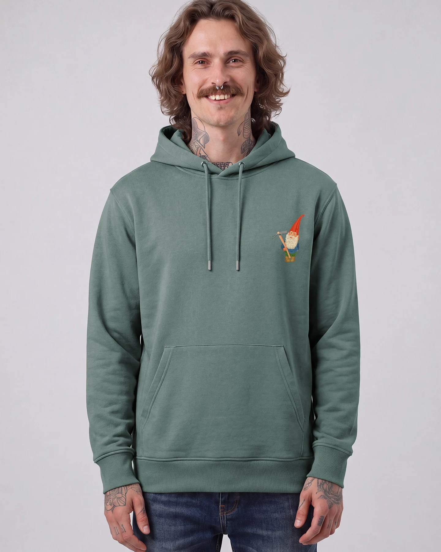Watapparel Sweatshirt Gartenzwerg – Ansicht 2