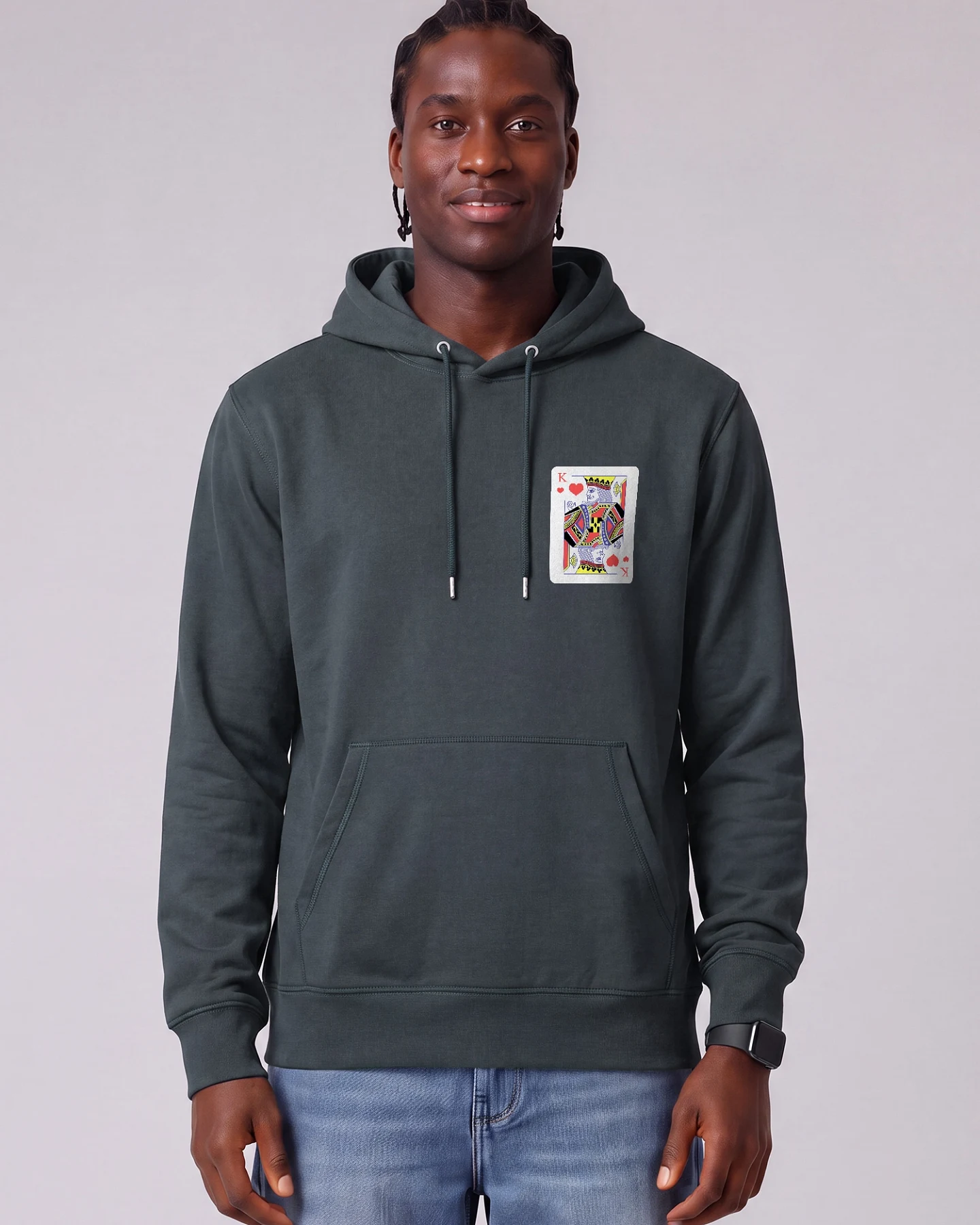 Watapparel Sweatshirt König Der Herzen – Ansicht 2