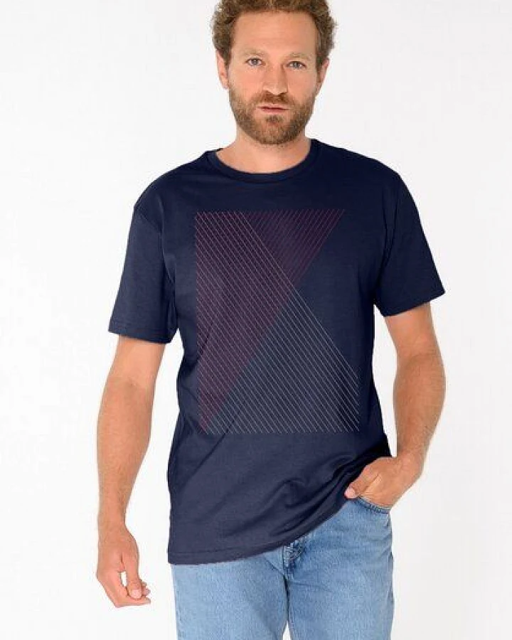 ThokkThokk Herren T-Shirt TT02 mit Print aus Bio-Baumwolle