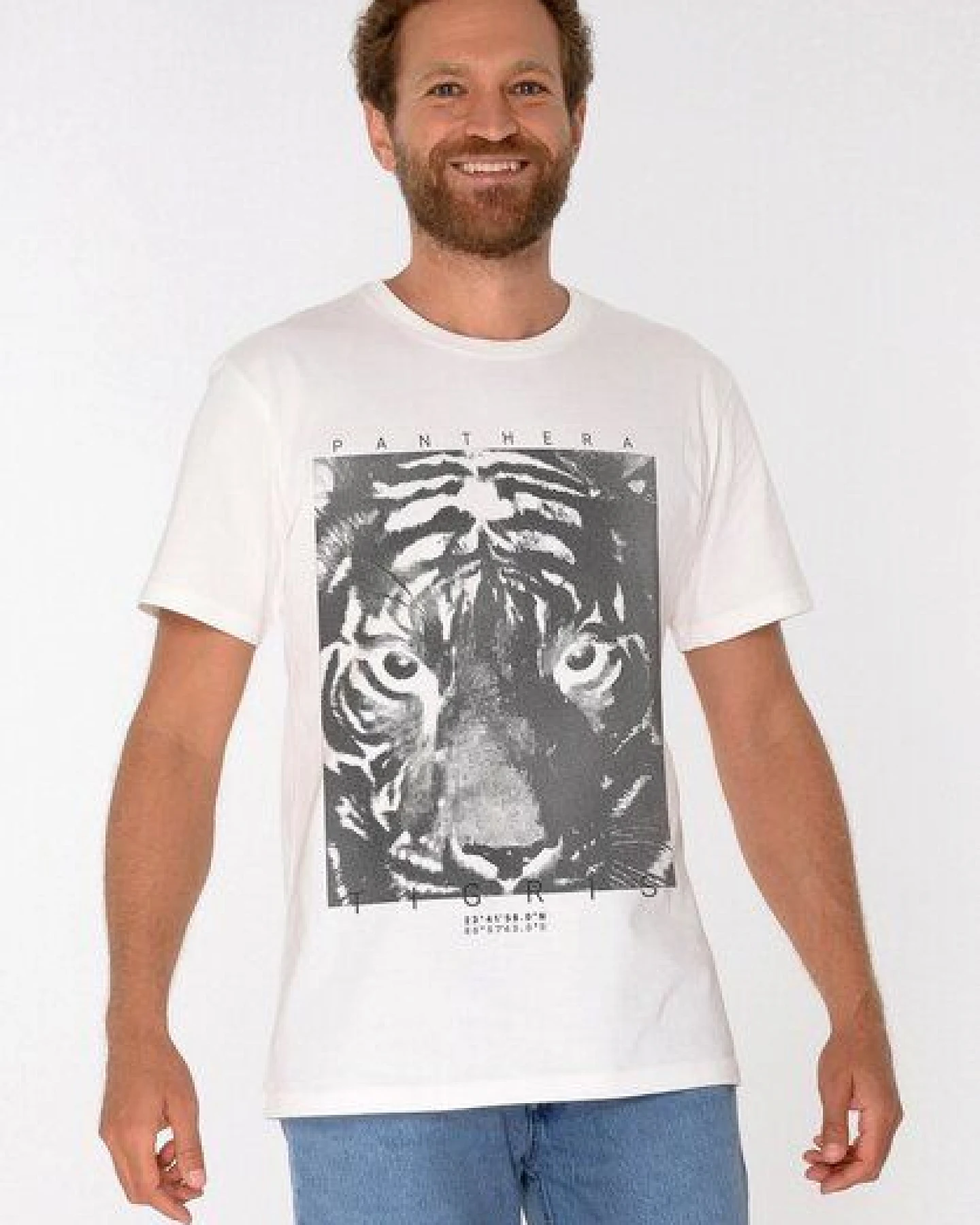 ThokkThokk Herren T-Shirt TT02 mit Print aus Bio-Baumwolle – Ansicht 2