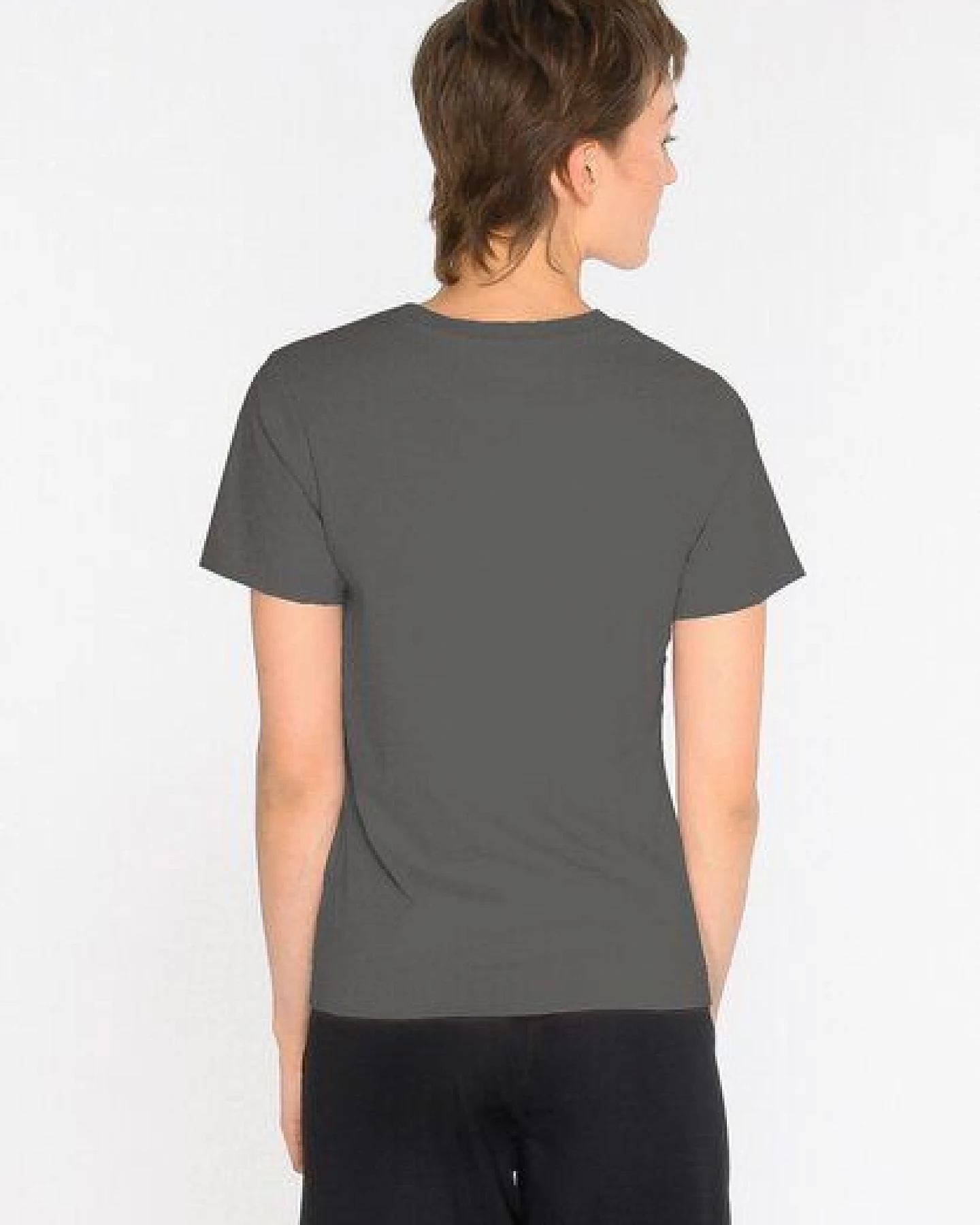 ThokkThokk Damen T-Shirt TT85 mit Print aus Bio-Baumwolle – Ansicht 4