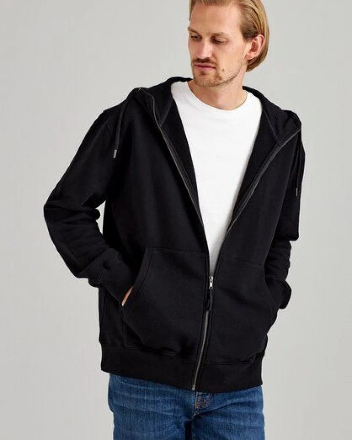 ThokkThokk Herren Zip Hoodie TT1040 aus Bio-Baumwolle