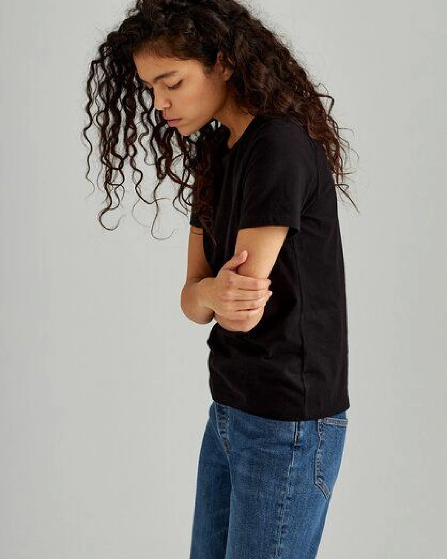 ThokkThokk Damen T-Shirt TT85 unifarben aus Bio-Baumwolle – Ansicht 4