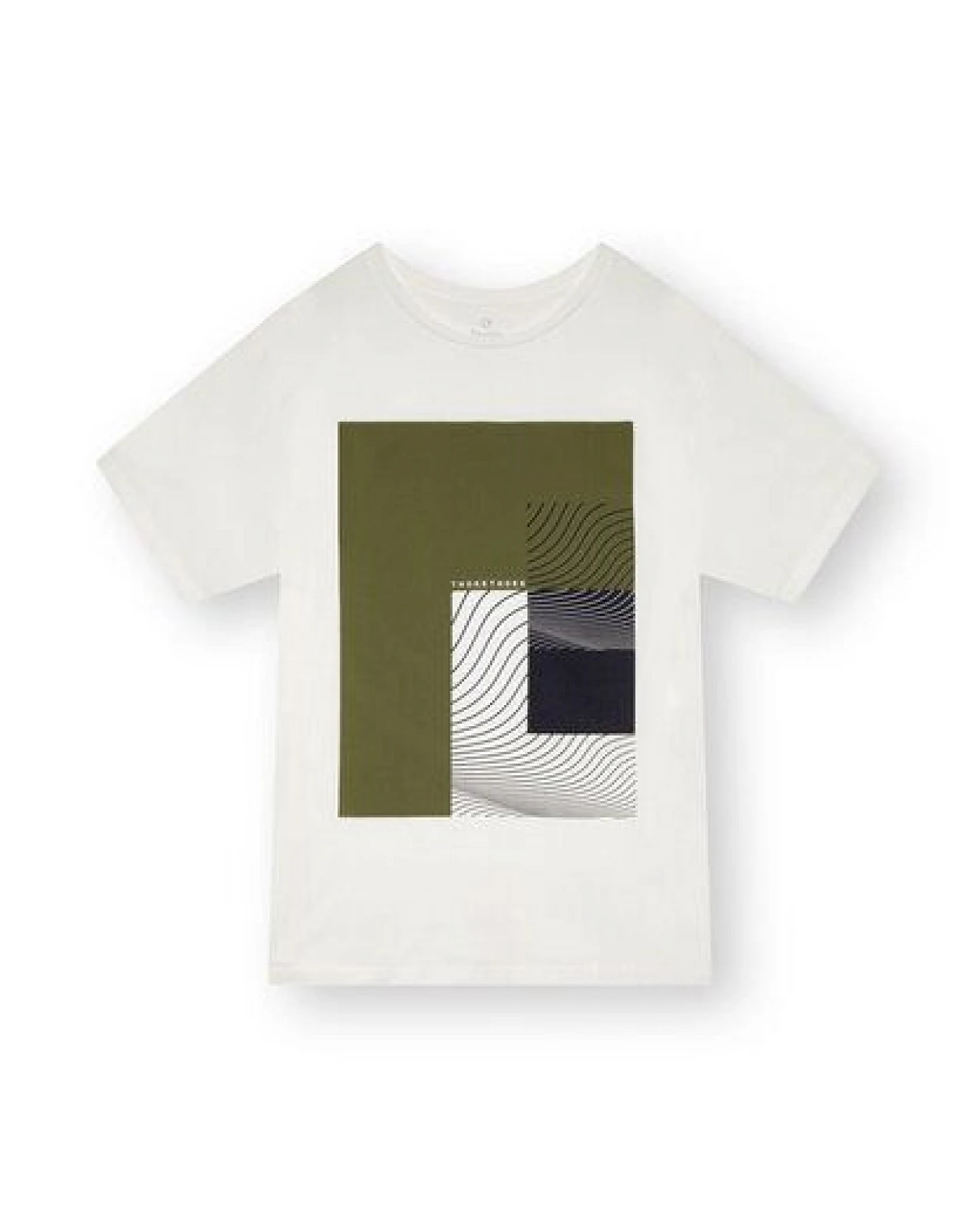 ThokkThokk Herren T-Shirt TT02 mit Print aus Bio-Baumwolle – Ansicht 3