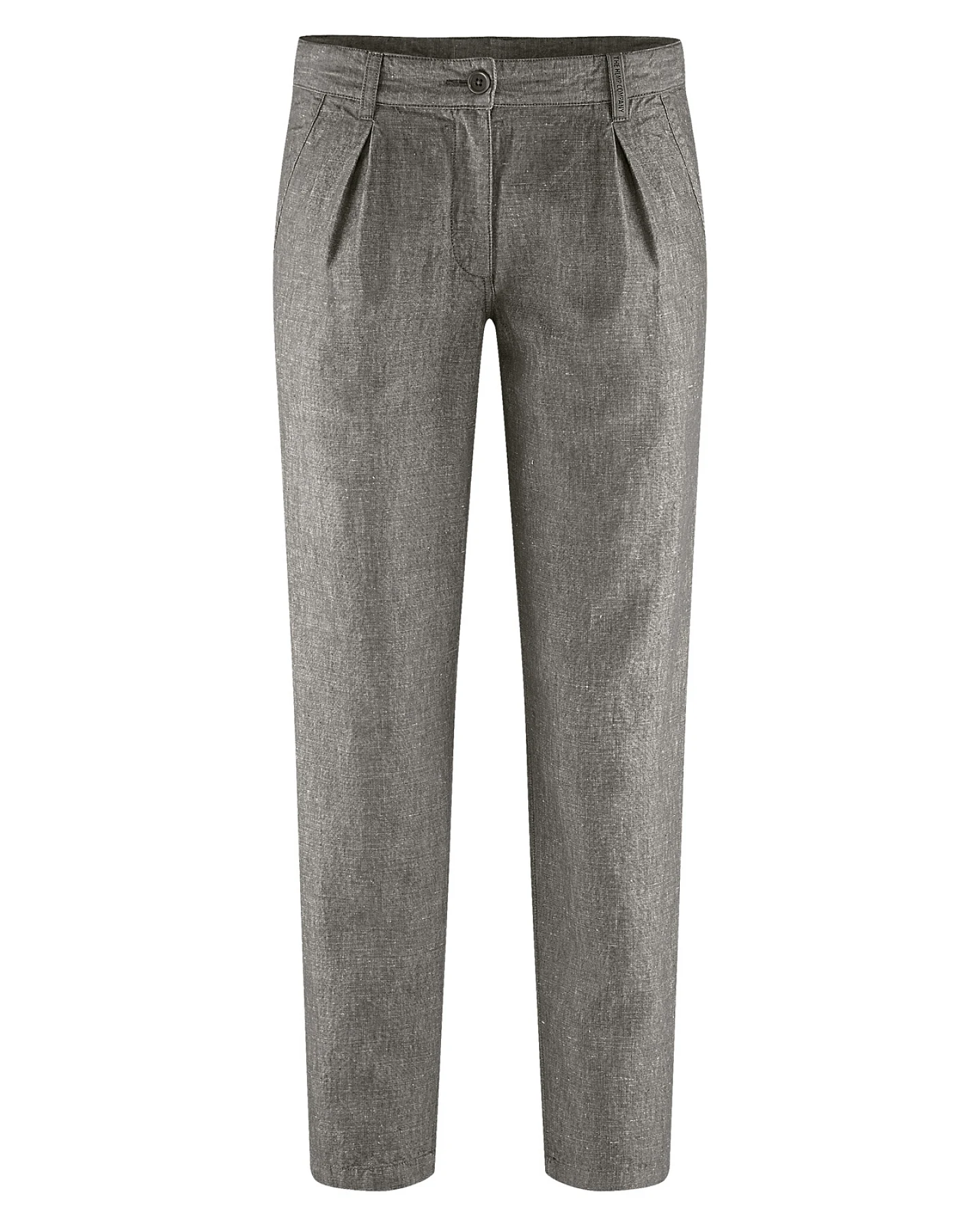Hempage Damen vegan Chinohose Hanf Baumwolle Asphaltgrau – Ansicht 2