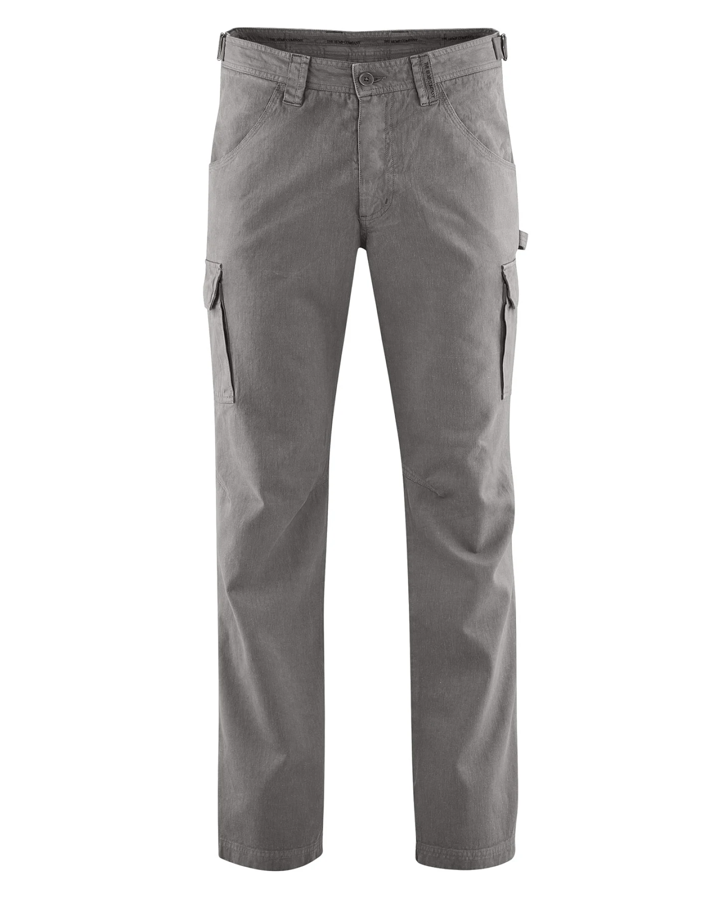 Hempage Herren vegan Cargo Hose Robust Asphalt – Ansicht 2