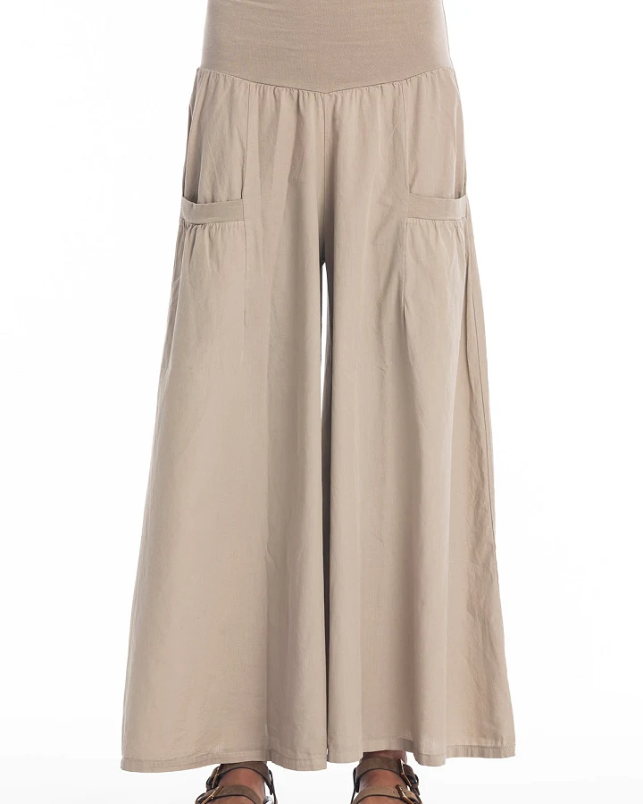 RAVENS VIEW IBIZA Damen vegan Rock Hose Funky Stone Beige