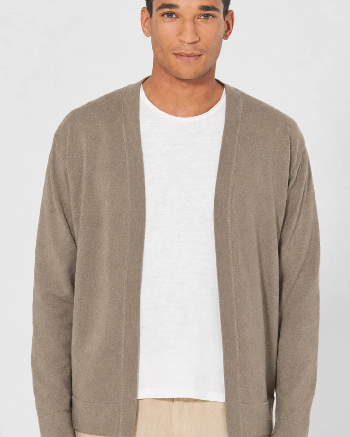 Hempage Herren vegan Jacke Timeless Grit In Beige