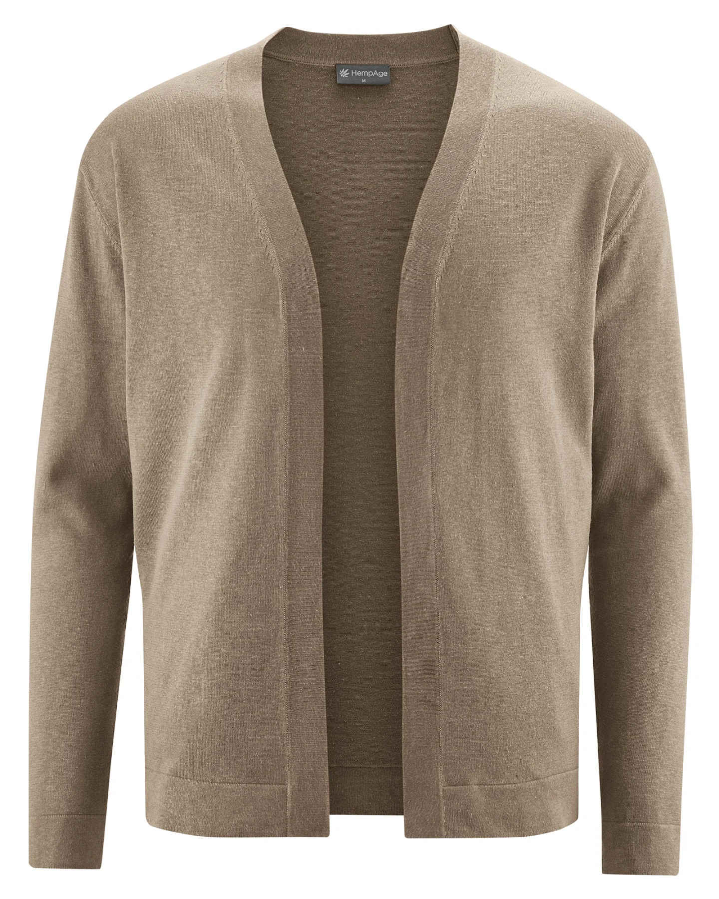 Hempage Herren vegan Jacke Timeless Grit In Beige – Ansicht 2