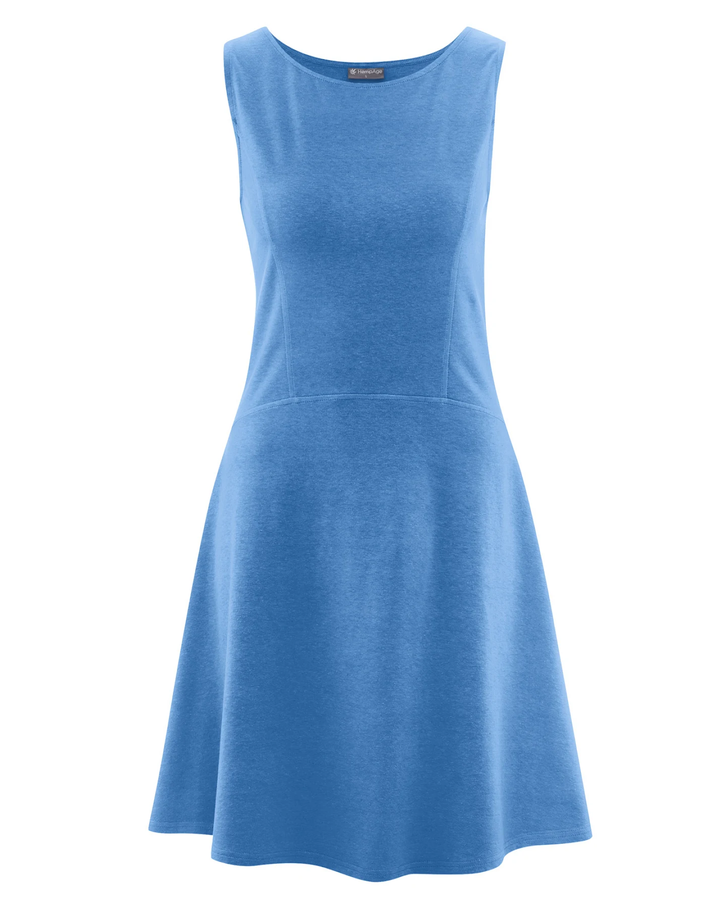 Hempage Damen vegan Kleid Aus Jersey Summer Ocean – Ansicht 2