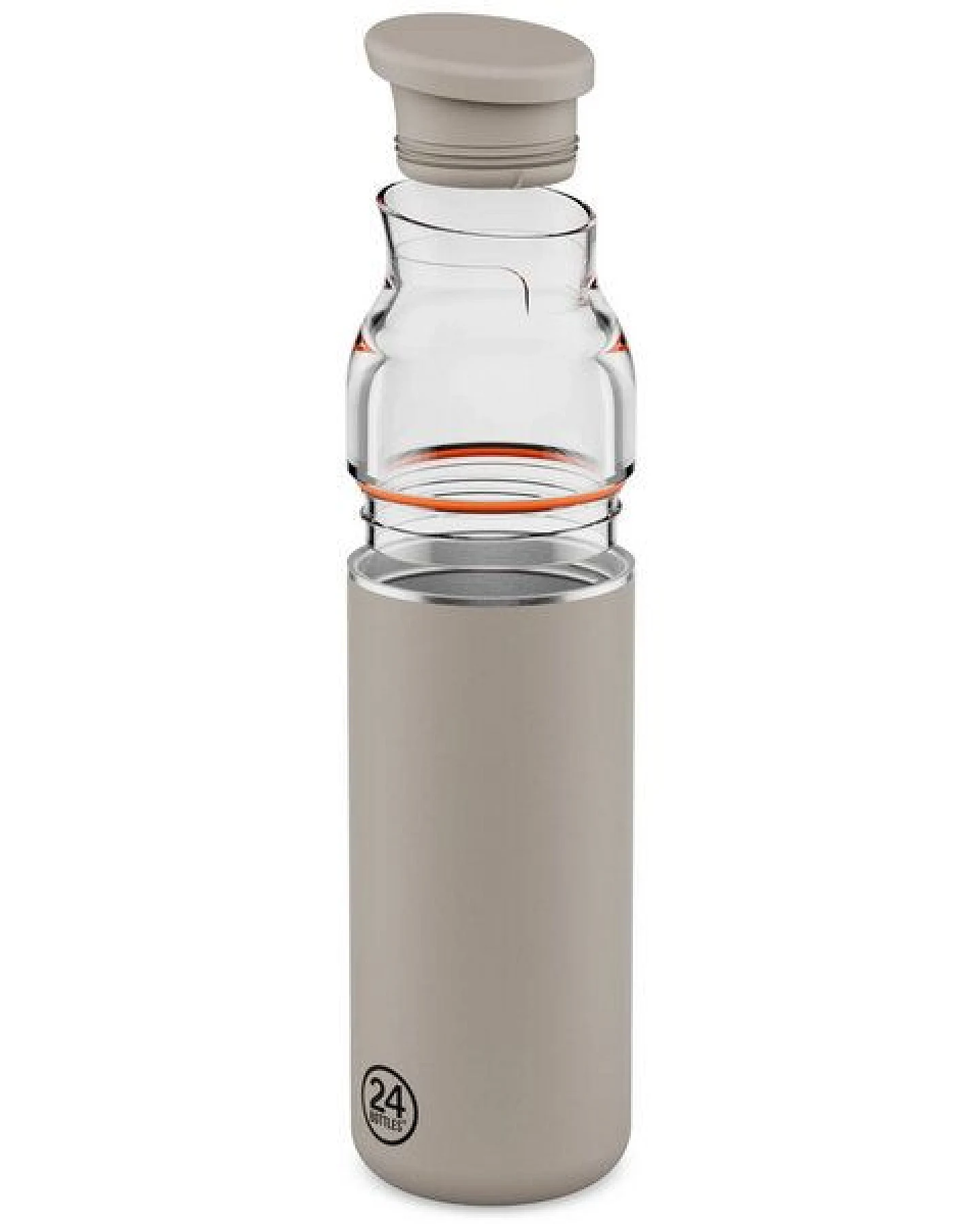 24bottles Isolierte Casa Carafe 1 Liter aus Edelstahl – Ansicht 2