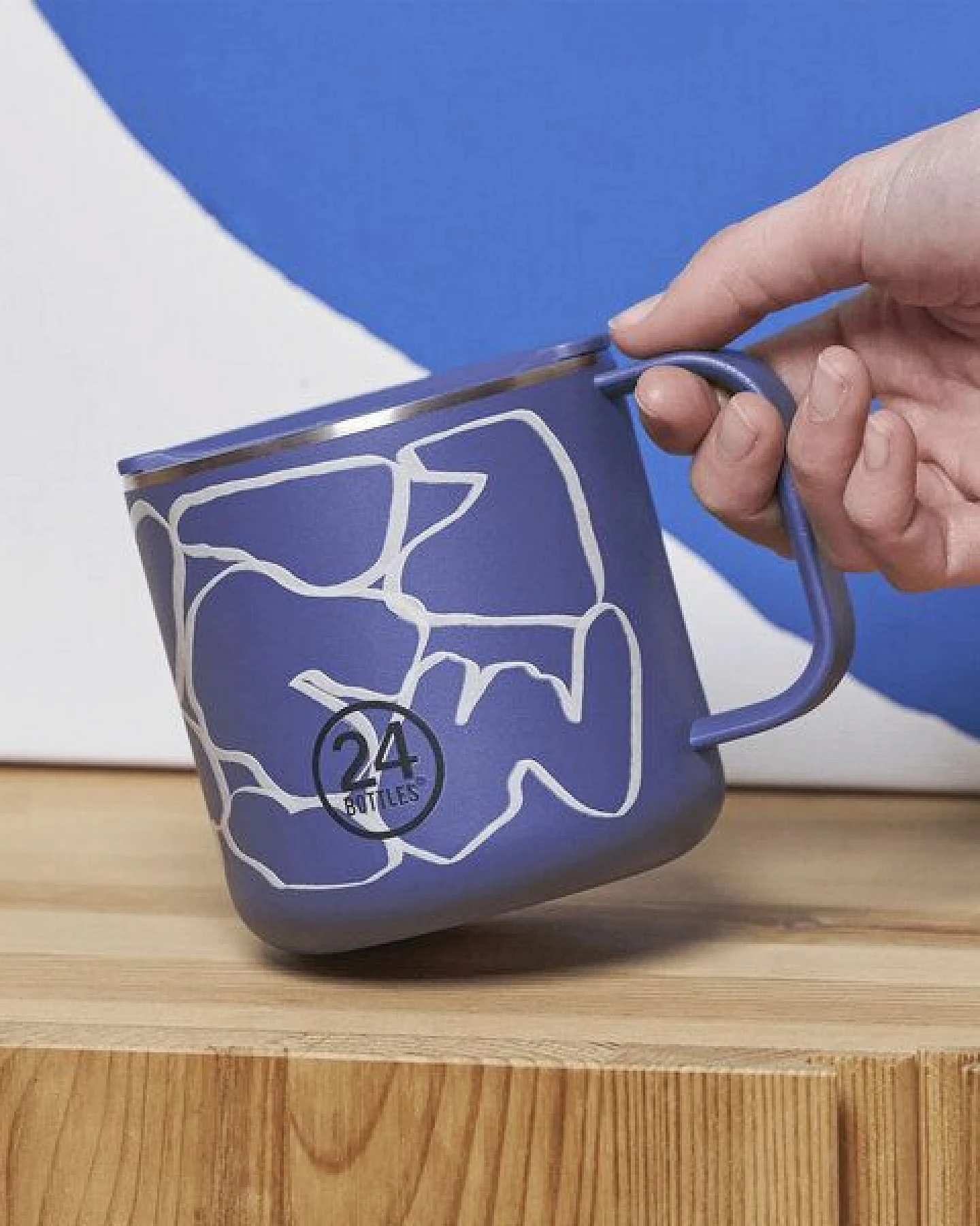 24bottles Isolierter Casa Mug 340 ml, aus Edelstahl – Ansicht 3