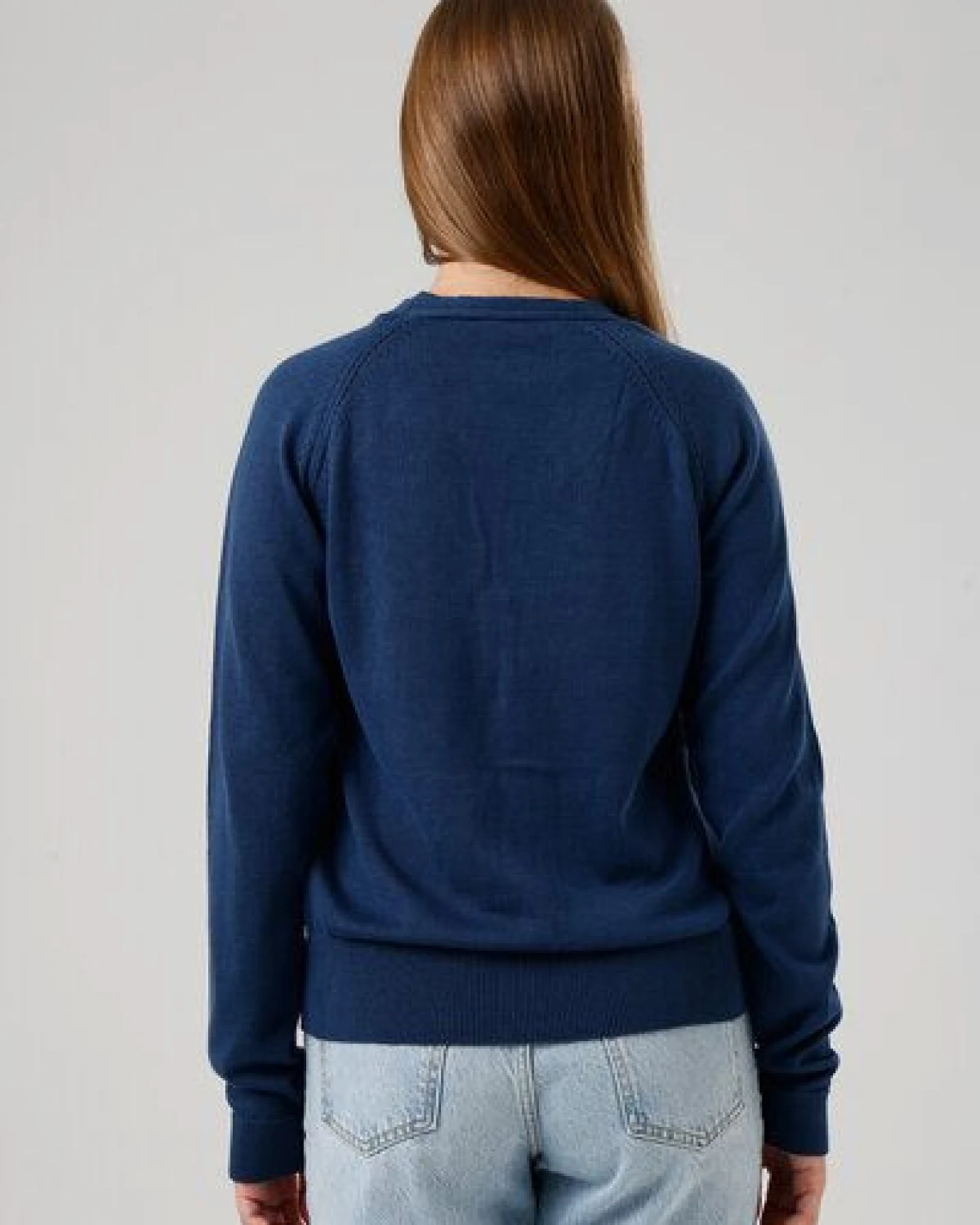 GORG Damen Strickjacke mit V-Ausschnitt – Ansicht 2